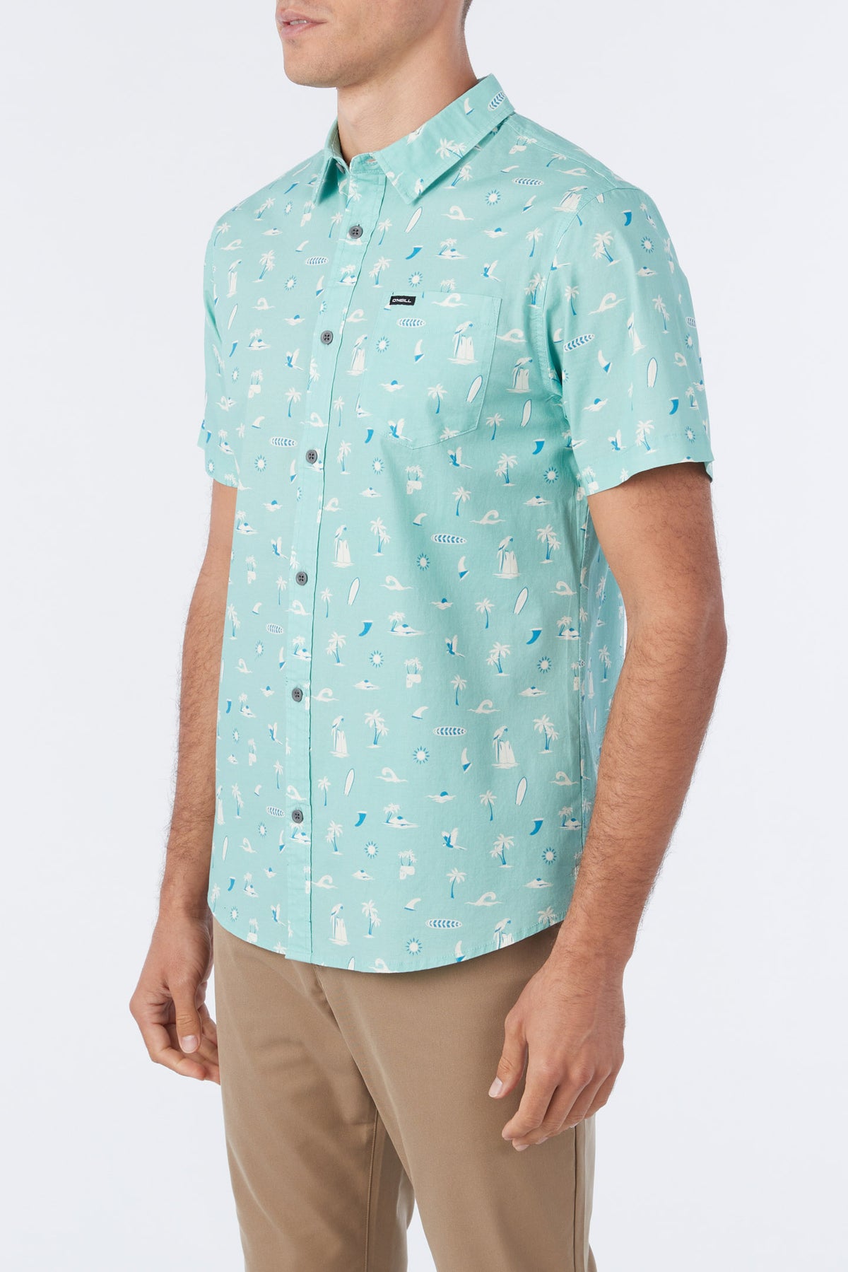 QUIVER STRETCH SS MODERN SHIRT