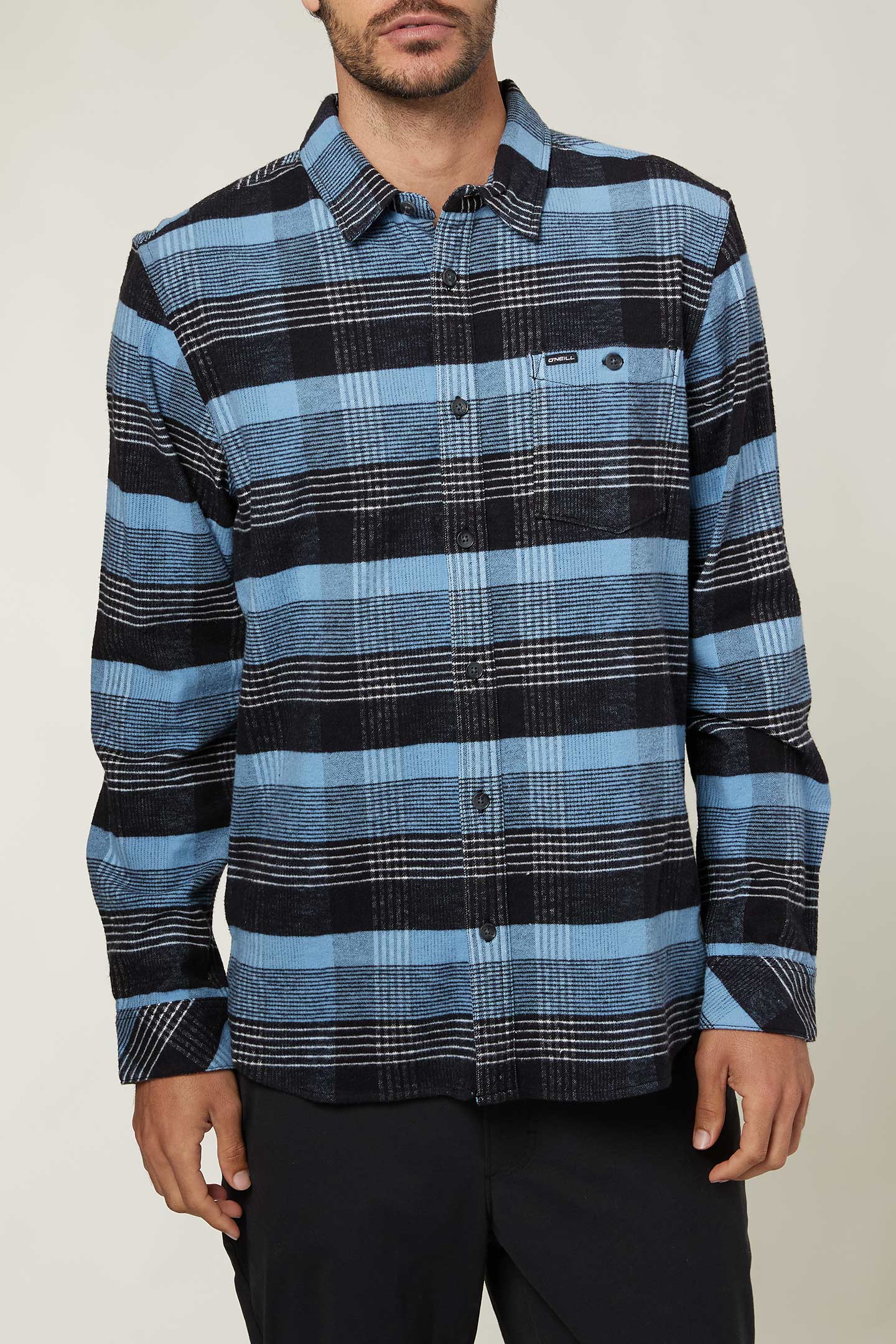 MENS REDMOND PLAID STRETCH FLANNEL