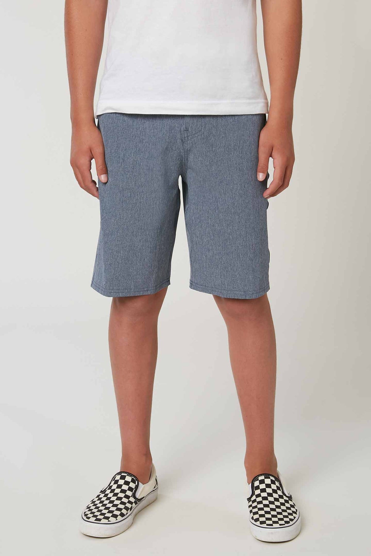 BOY'S RESERVE HEATHER HYBRID SHORTS