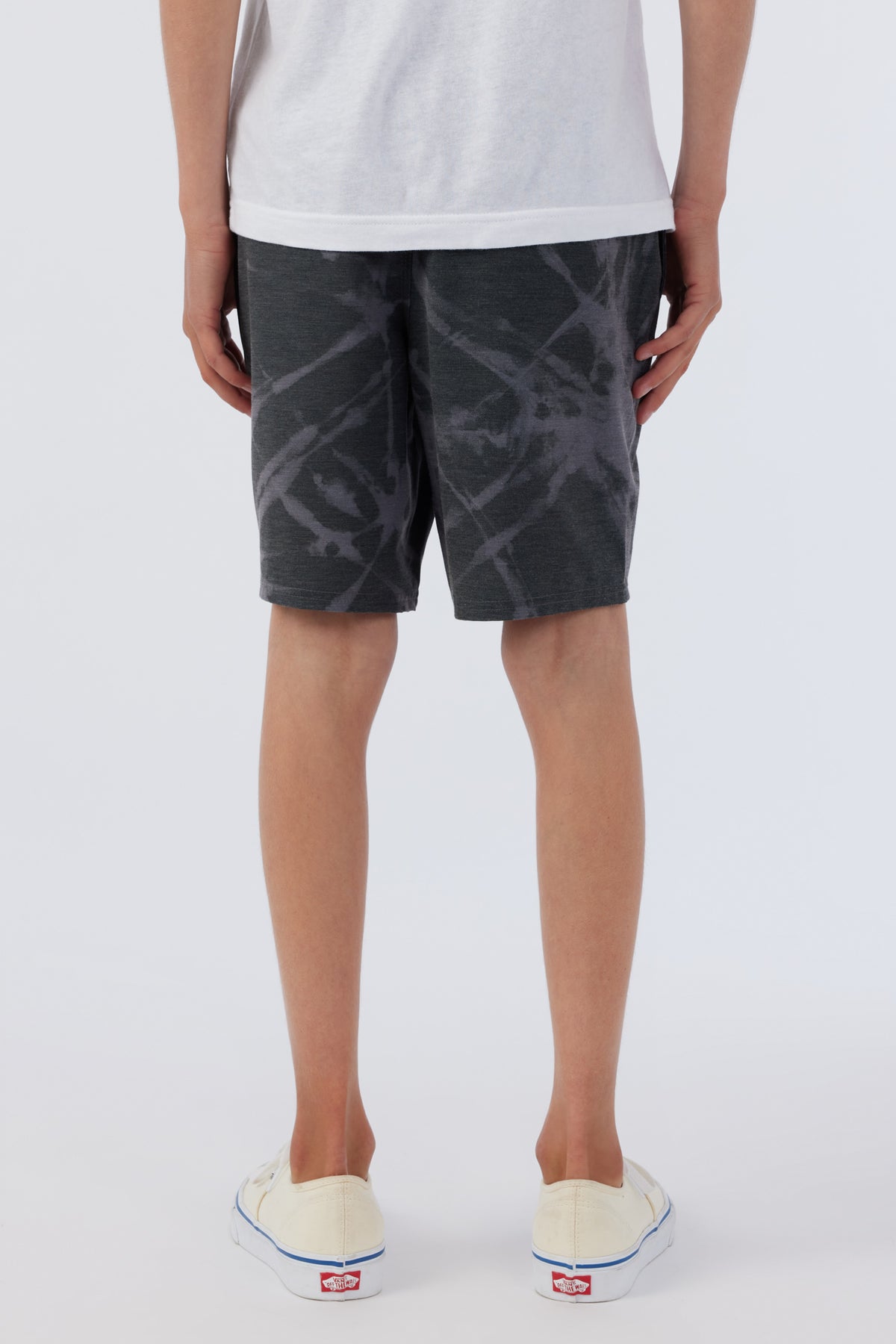 STOCKTON PRINT E-WAIST 16'' HYBRID SHORT
