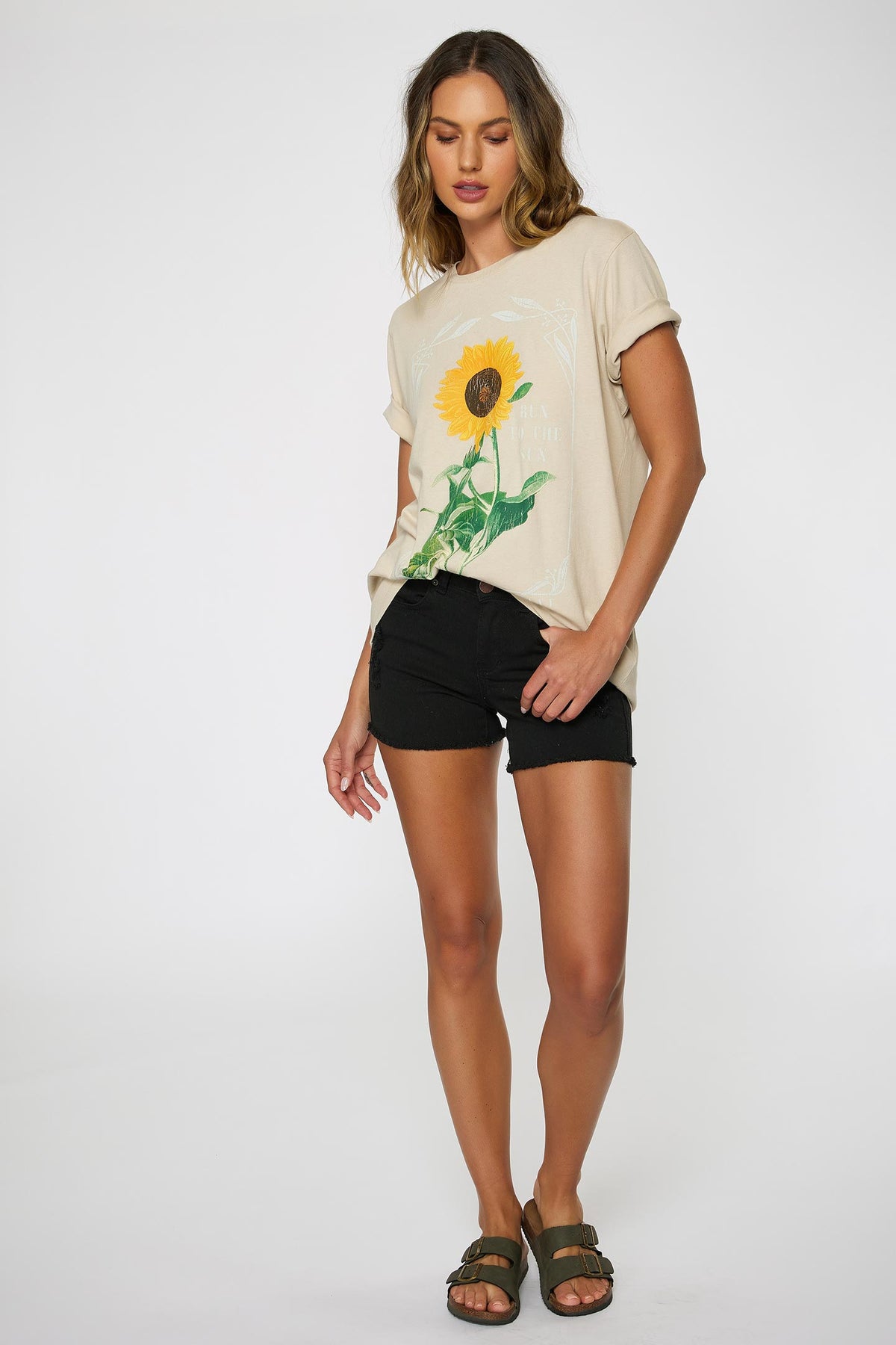 LADIES SUN RUN TEE