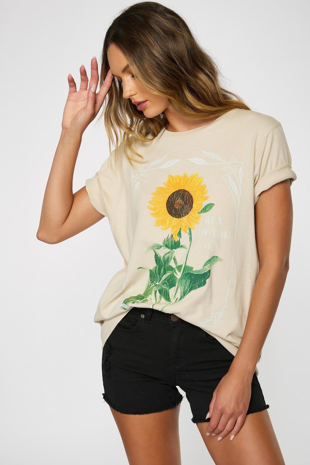 LADIES SUN RUN TEE