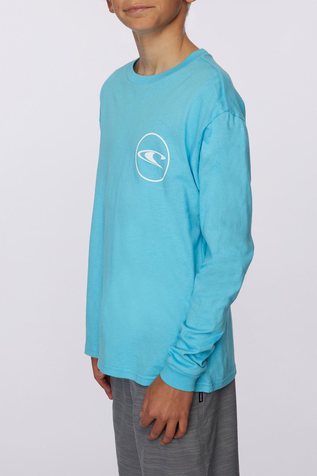 BOYS SWOOP LONG SLEEVE TEE