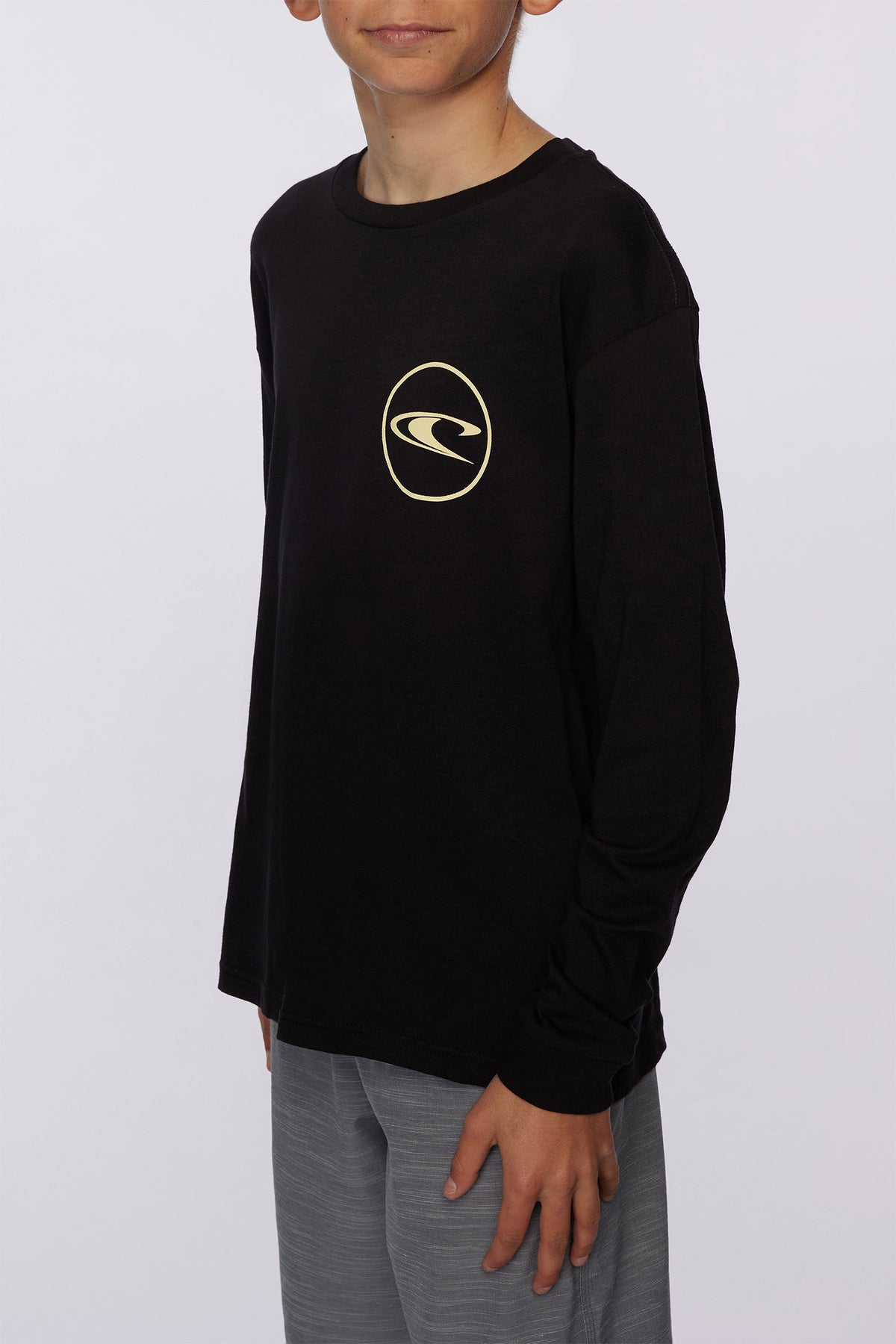 BOYS SWOOP LONG SLEEVE TEE