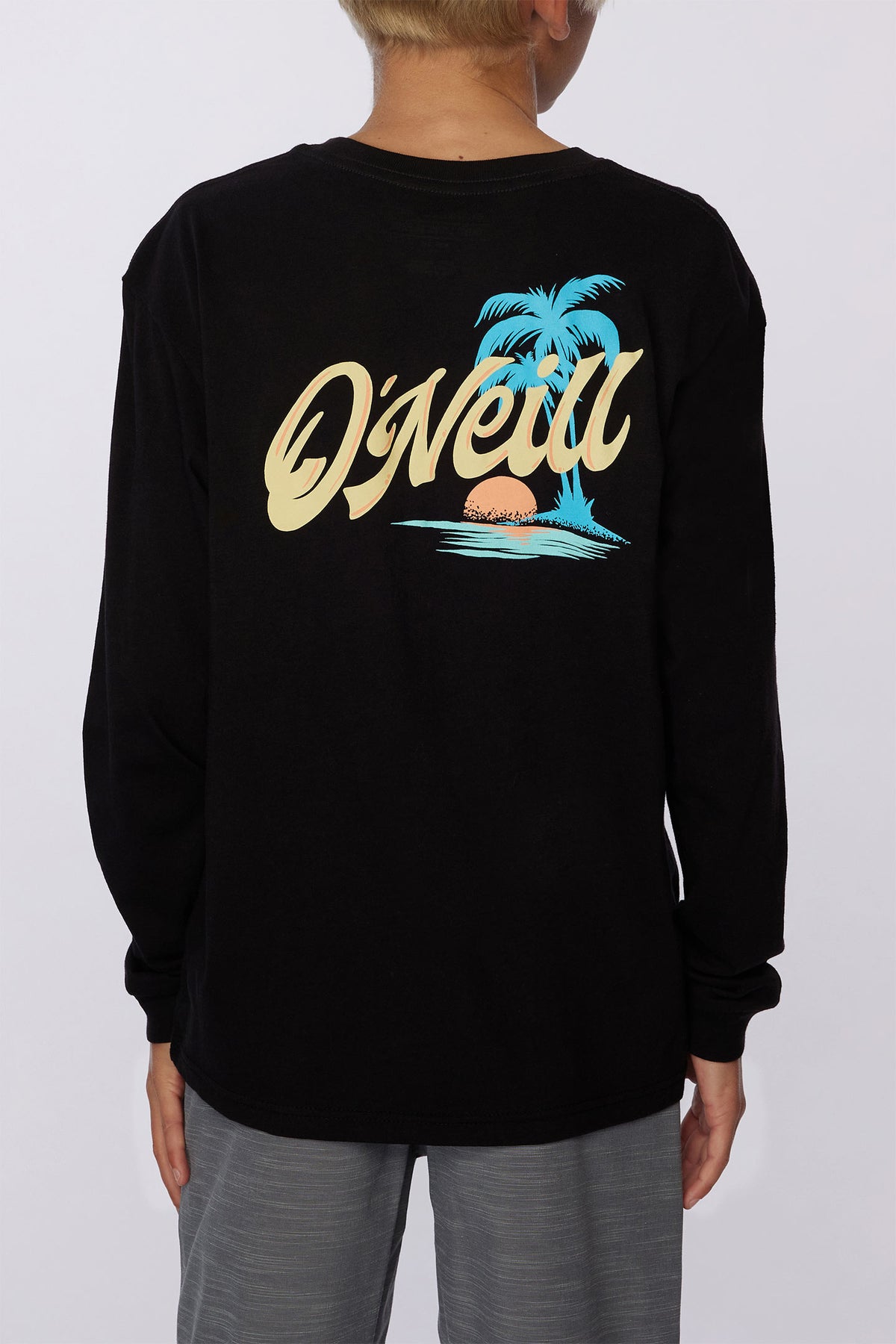 BOYS SWOOP LONG SLEEVE TEE