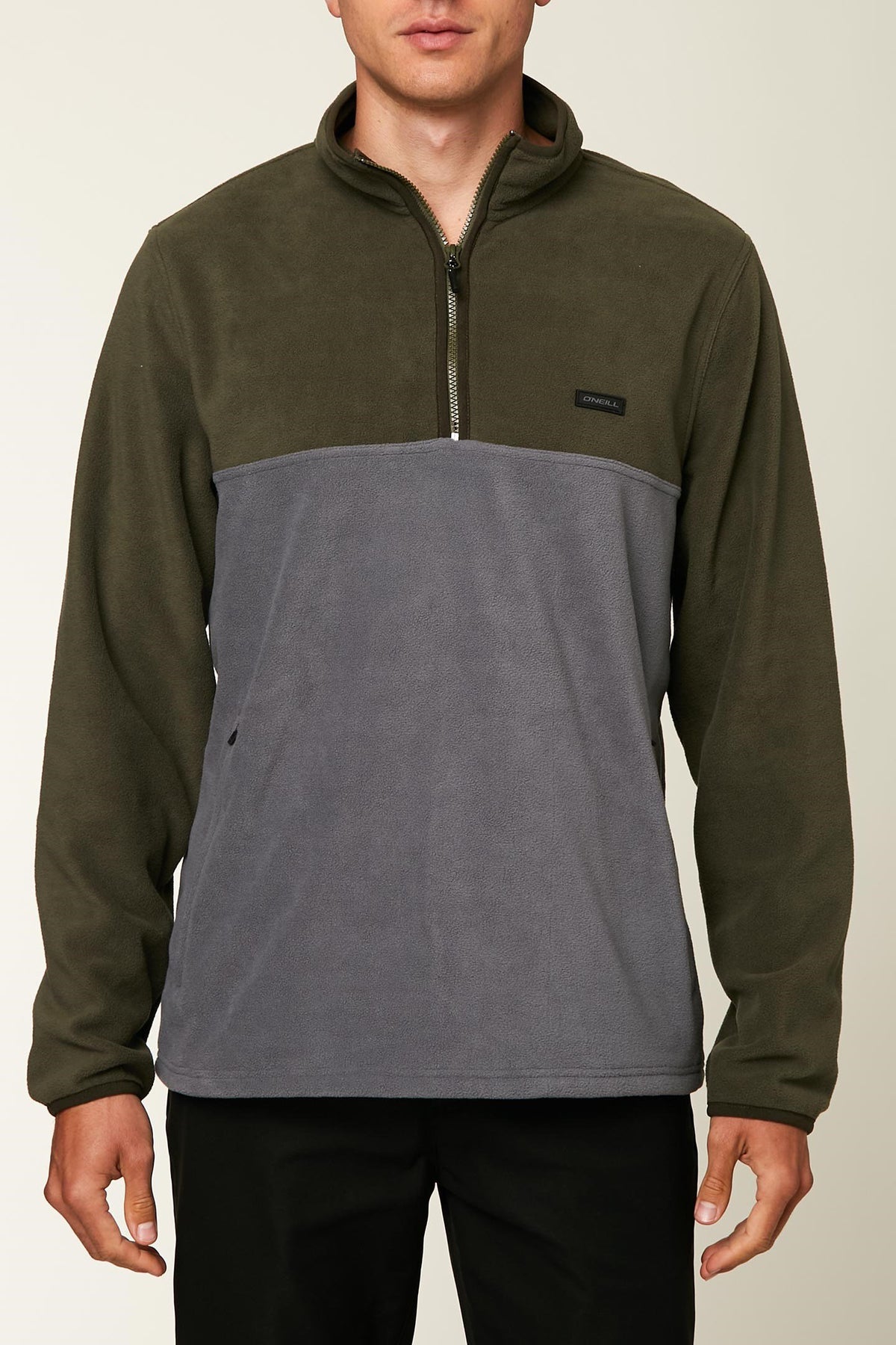 MENS TRVLR CONWAY SUPERFLEECE PULLOVER