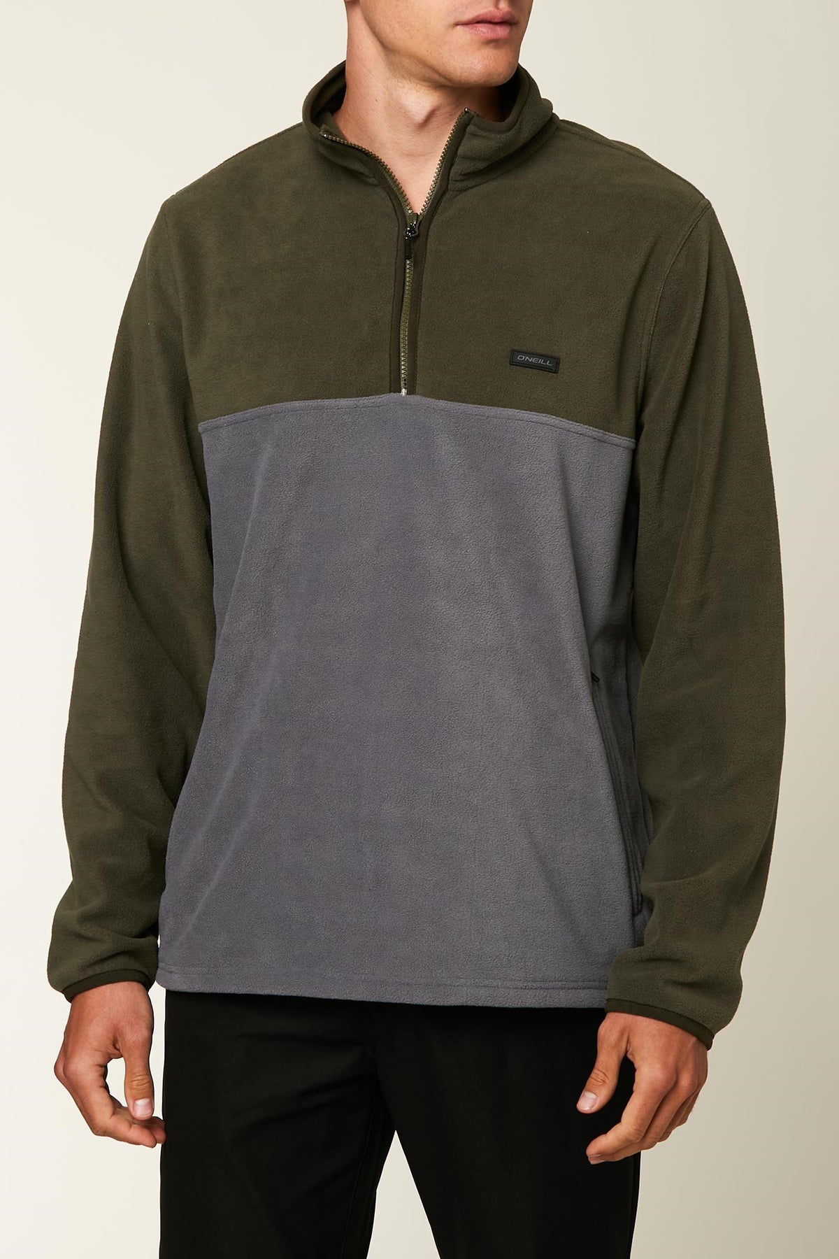 MENS TRVLR CONWAY SUPERFLEECE PULLOVER
