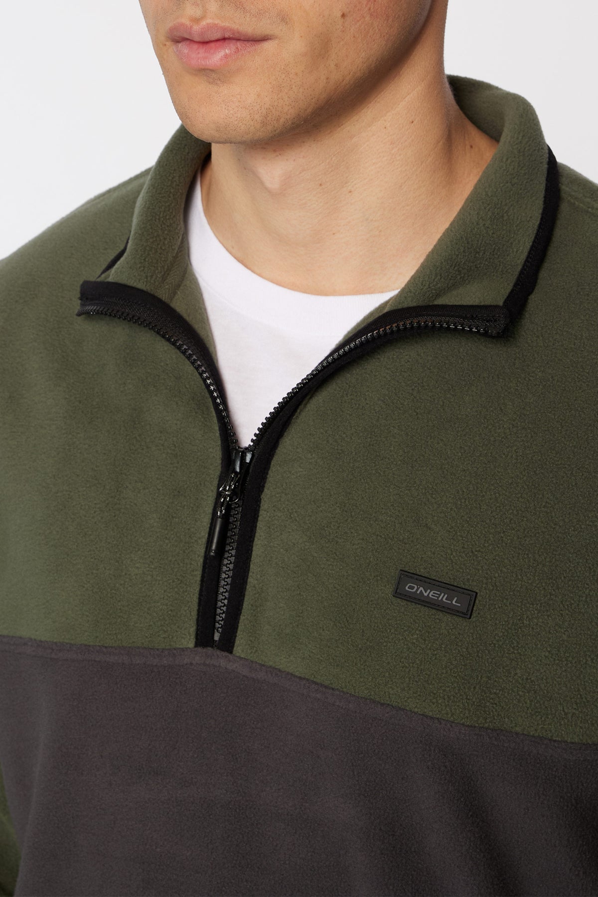 MENS TRVLR CONWAY SUPERFLEECE PULLOVER