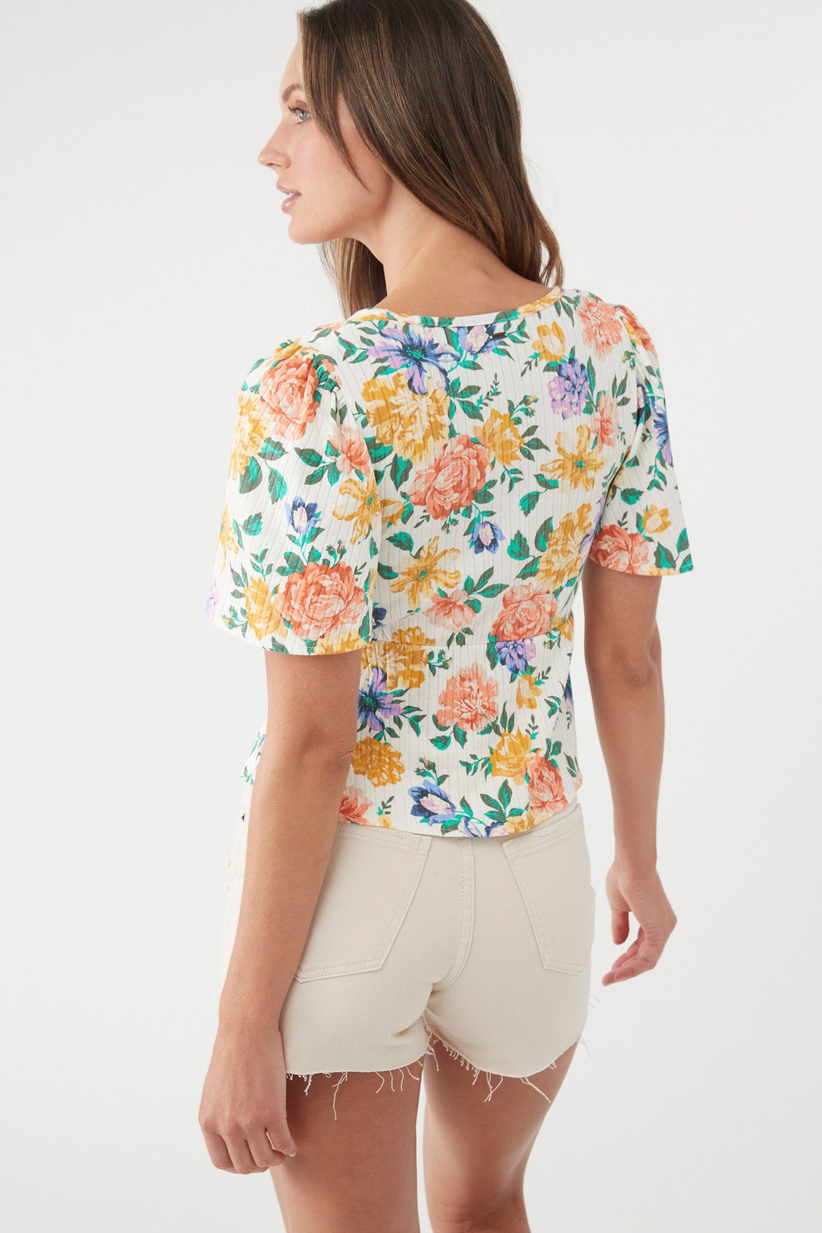 WESLIN FLORAL TOP
