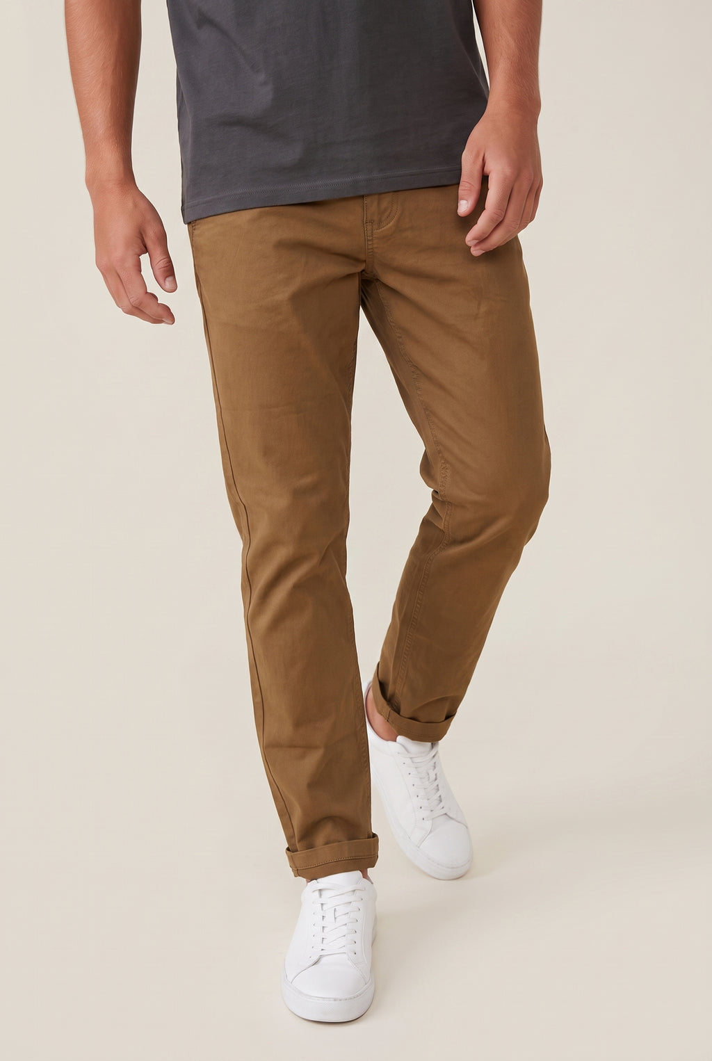CONTACT SLIM CHINO PANTS