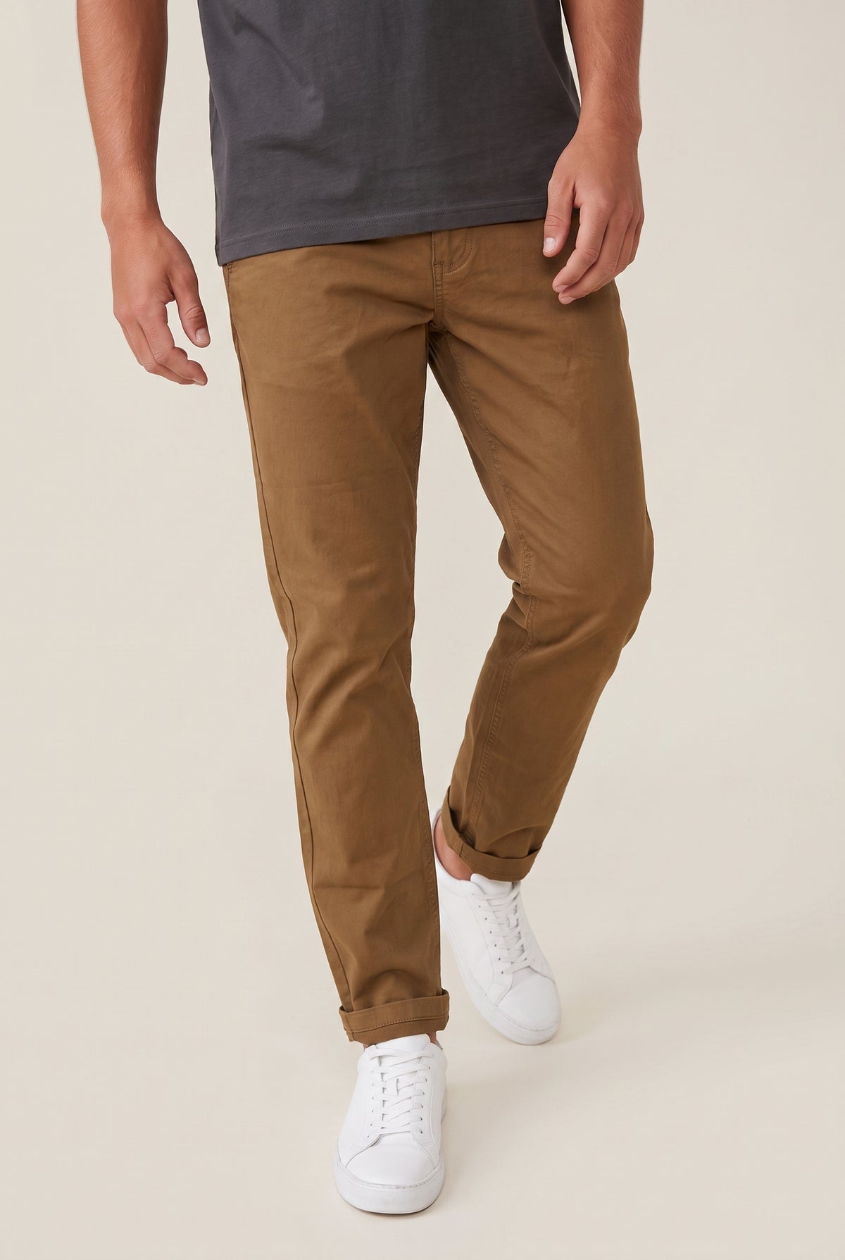 CONTACT SLIM CHINO PANTS
