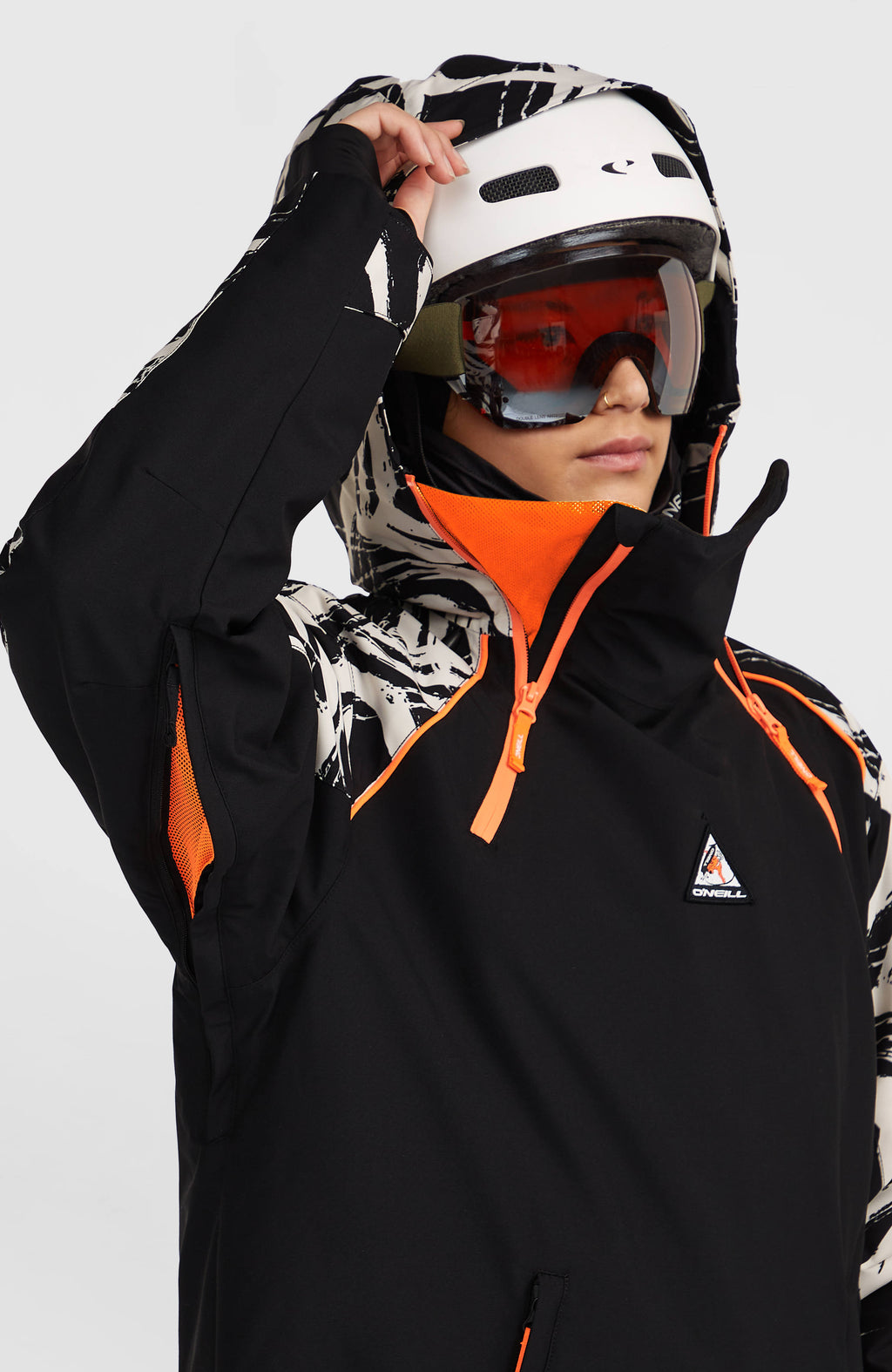 FWC`PLAY ASYMMETRIC SNOW JACKET