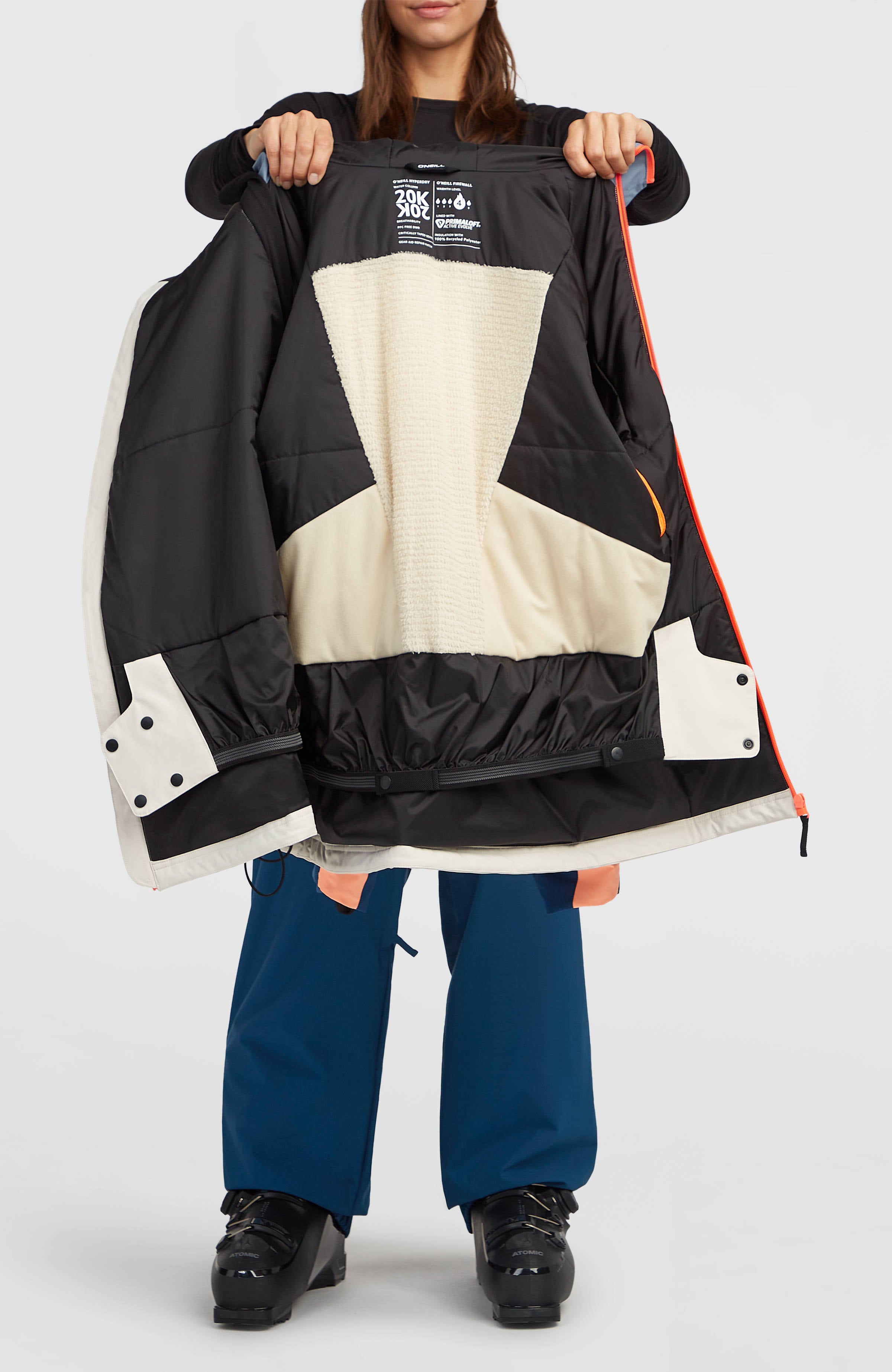 FWC`PLAY ASYMMETRIC SNOW JACKET