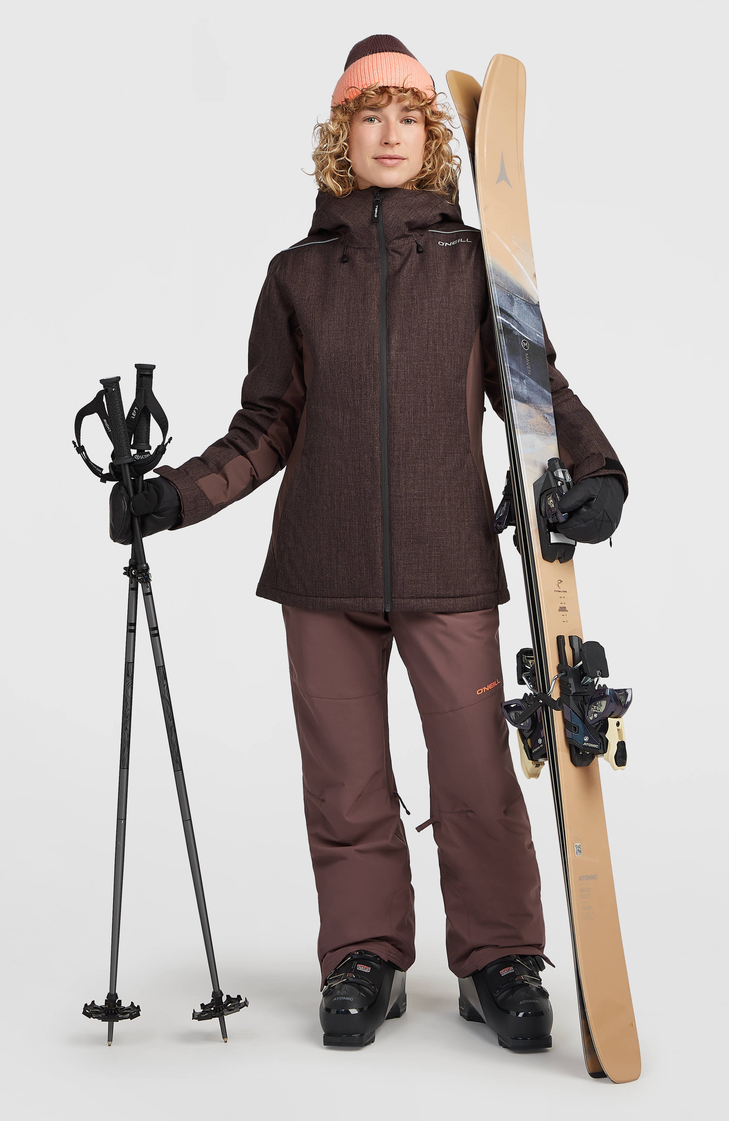 FWC`CRUZ MELANGE SNOW JACKET