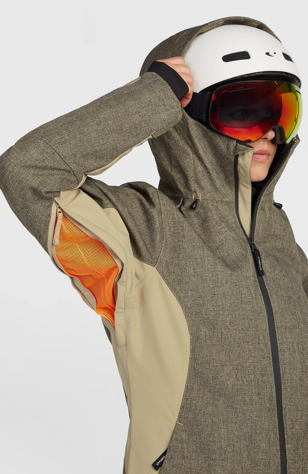 FWC`CRUZ MELANGE SNOW JACKET