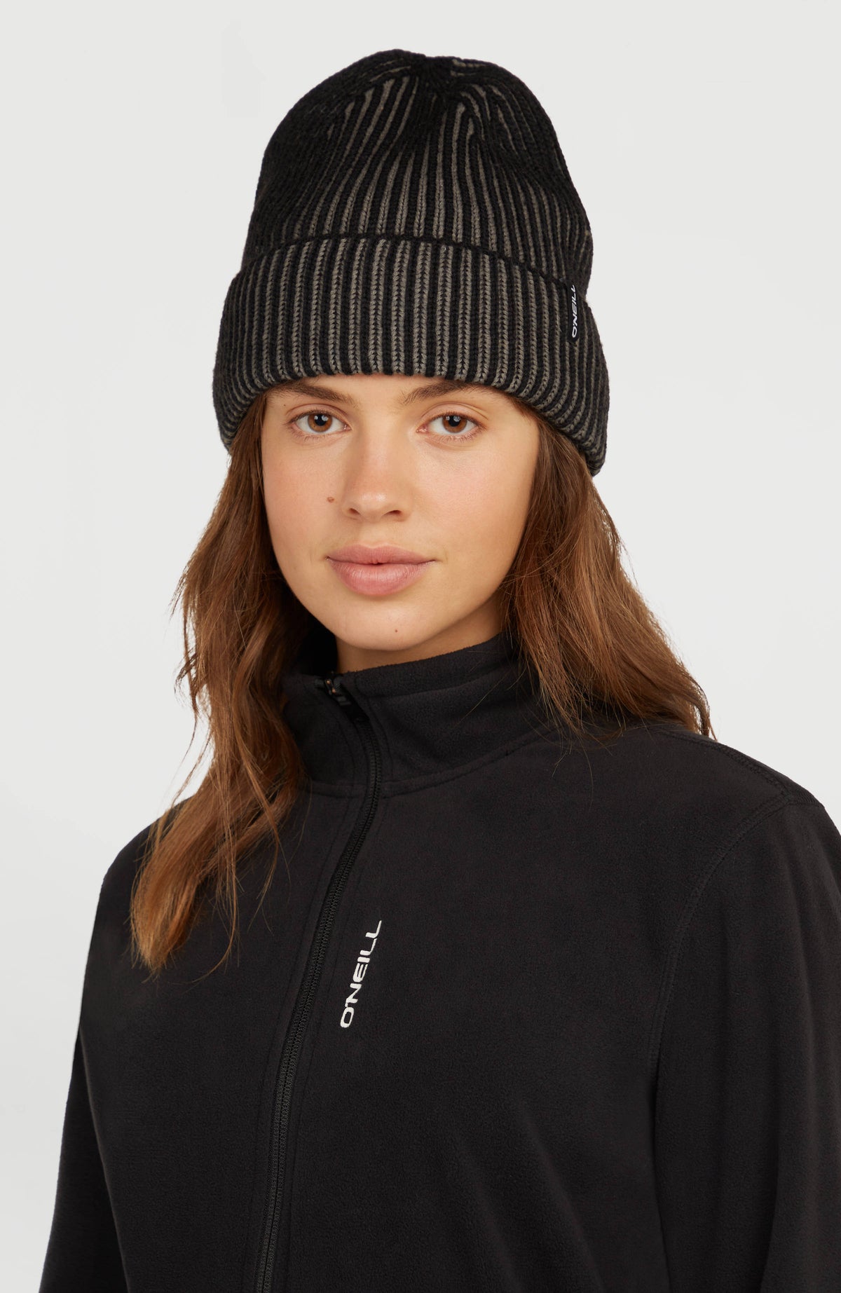 TWO TONE BEANIE