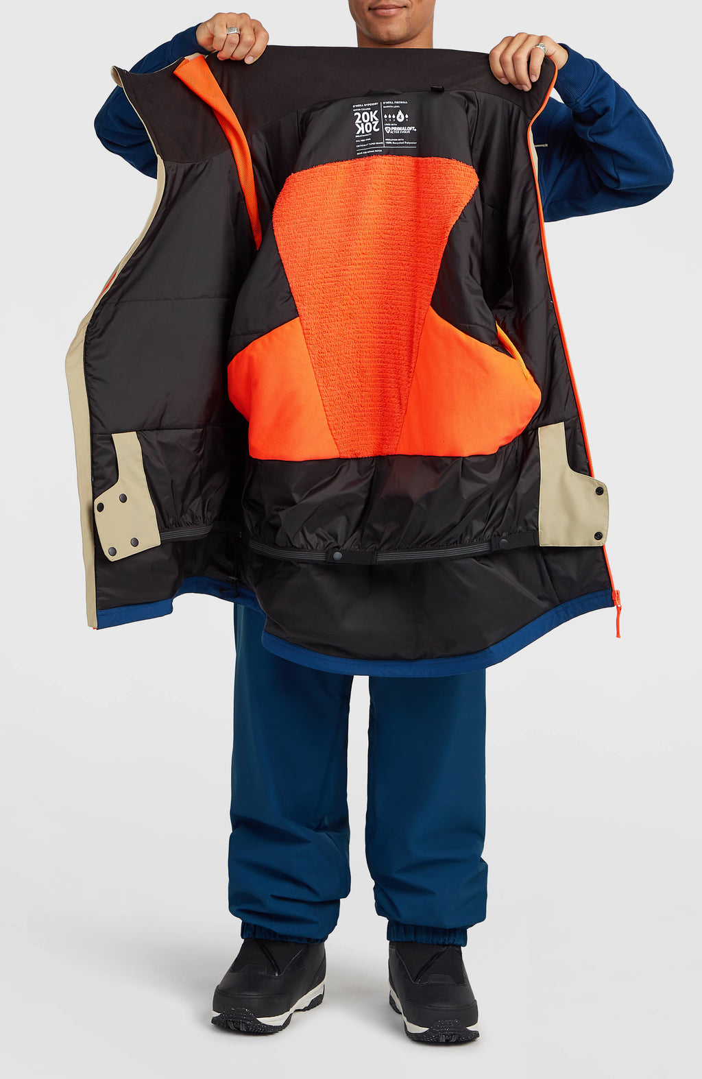 FWC`PLAY ASYMMETRIC SNOW JACKET
