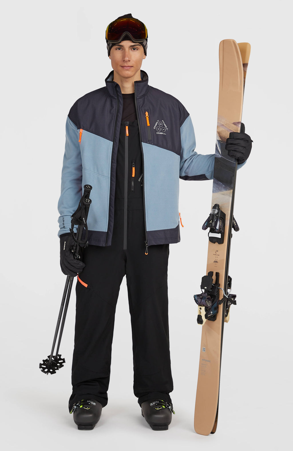 FWC`PEAK FIRE BIB SNOW PANTS