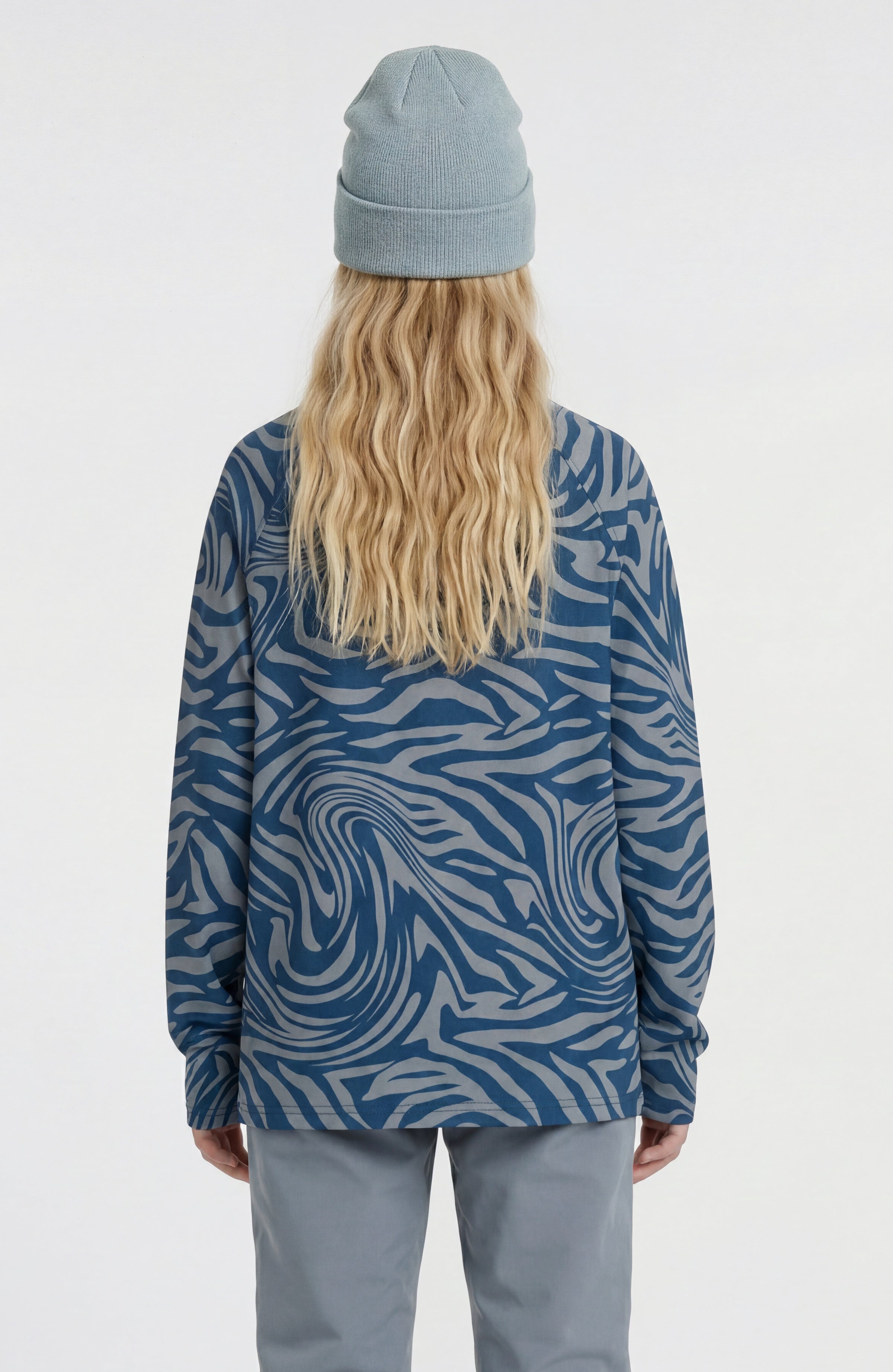 FWC`CRUZ PRINTED HZ FLEECE