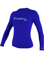 WOMENS BASIC L/S RASH GUARD