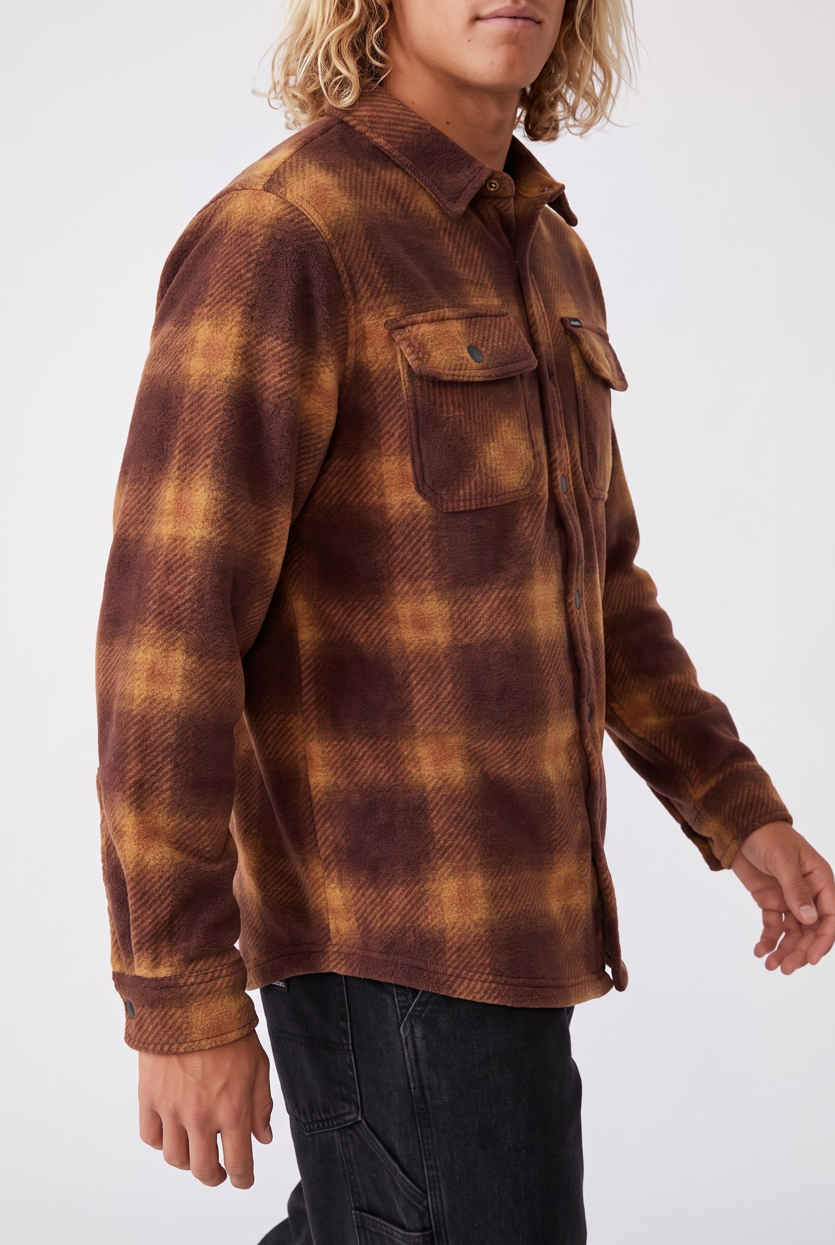 GLACIER PLAID SUPERFLEECE
