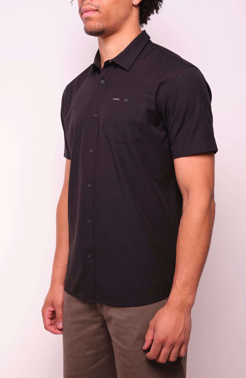 LIGHT CHECK HYBRID WOVEN TEE