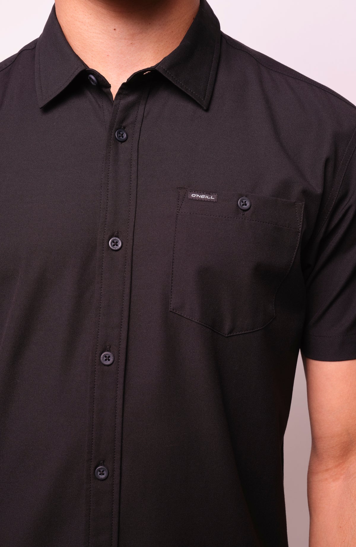 LIGHT CHECK HYBRID WOVEN TEE