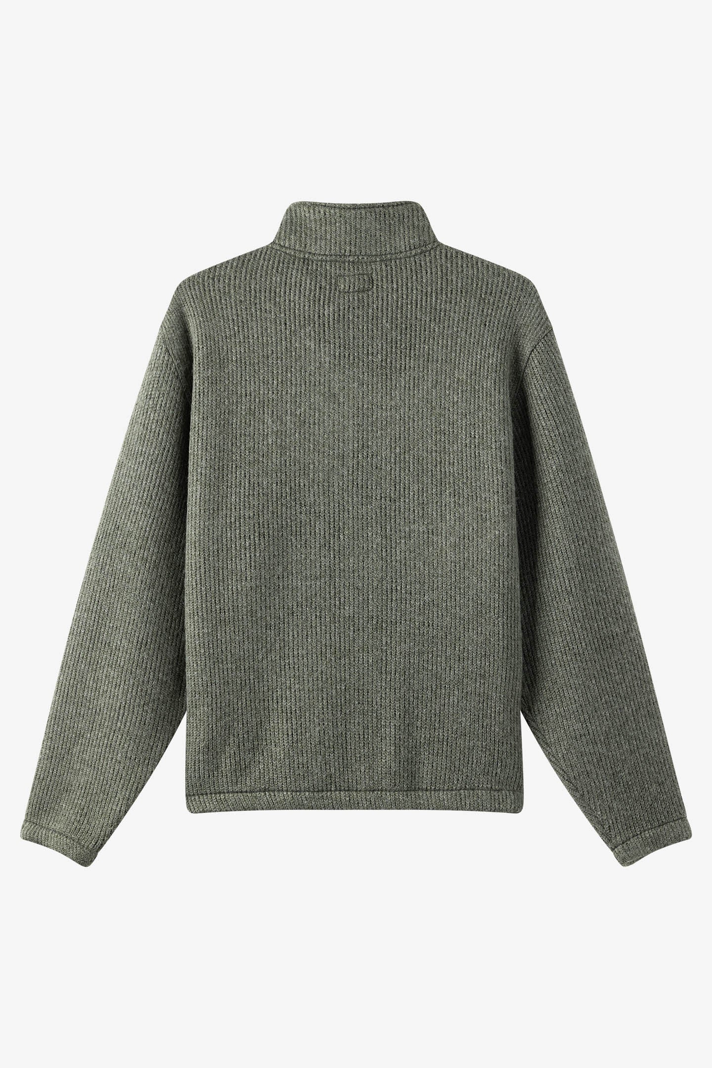 MOCK NECK ZIP FLEECE