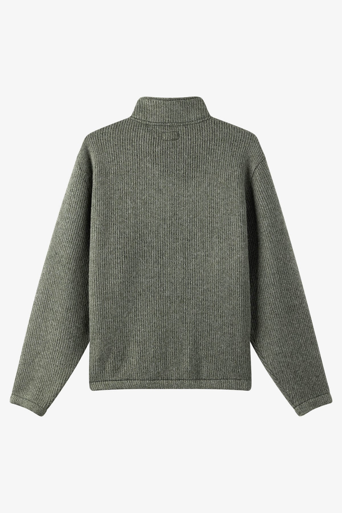 MOCK NECK ZIP FLEECE