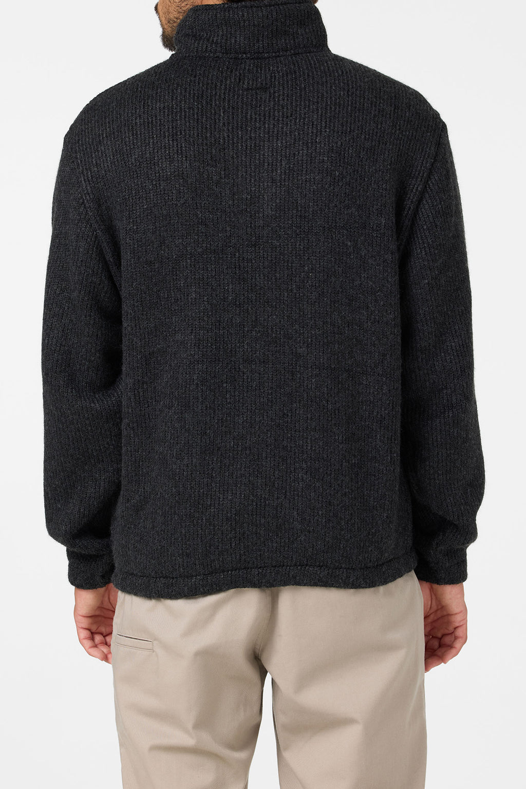 MOCK NECK ZIP FLEECE