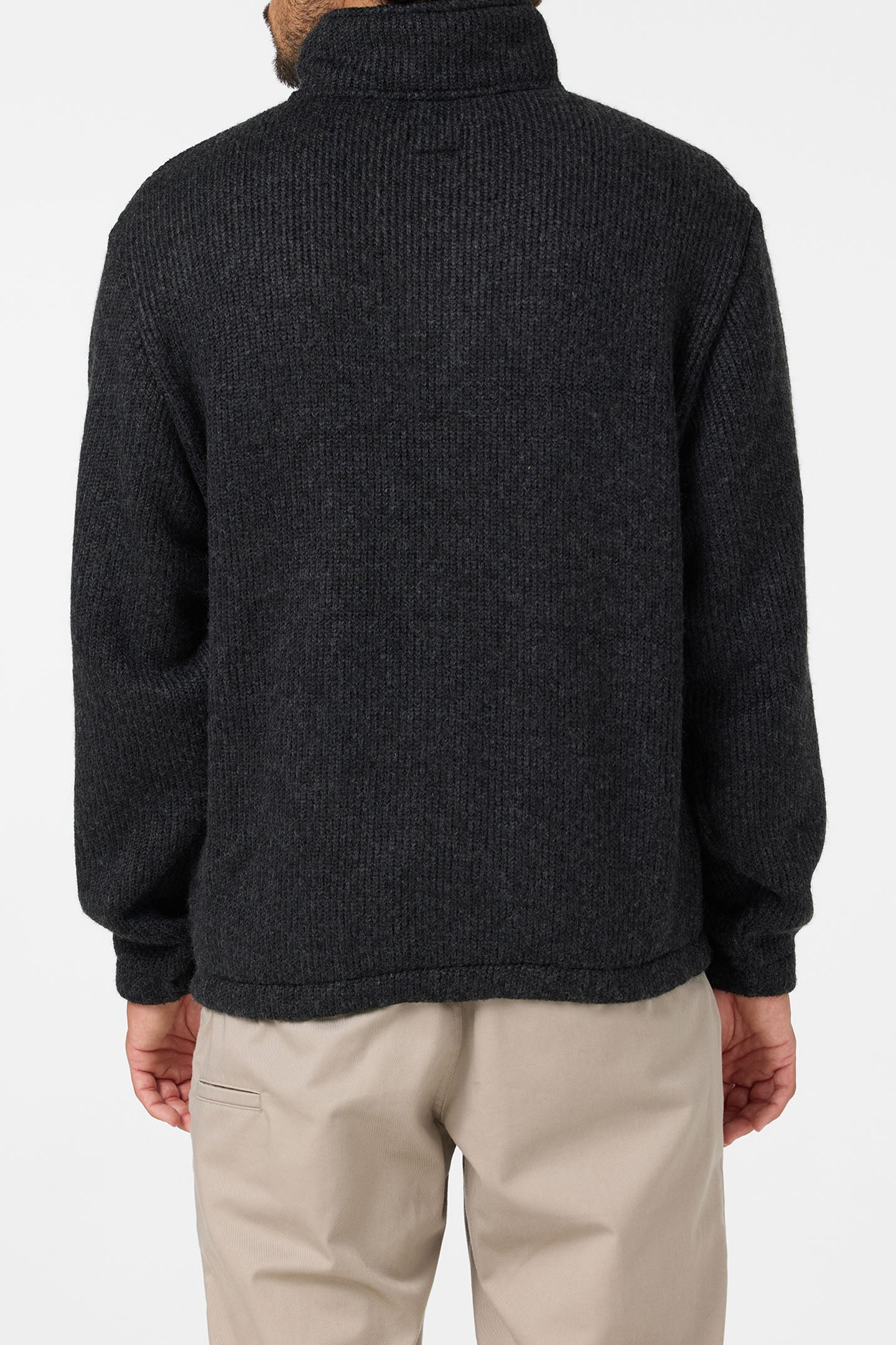 MOCK NECK ZIP FLEECE