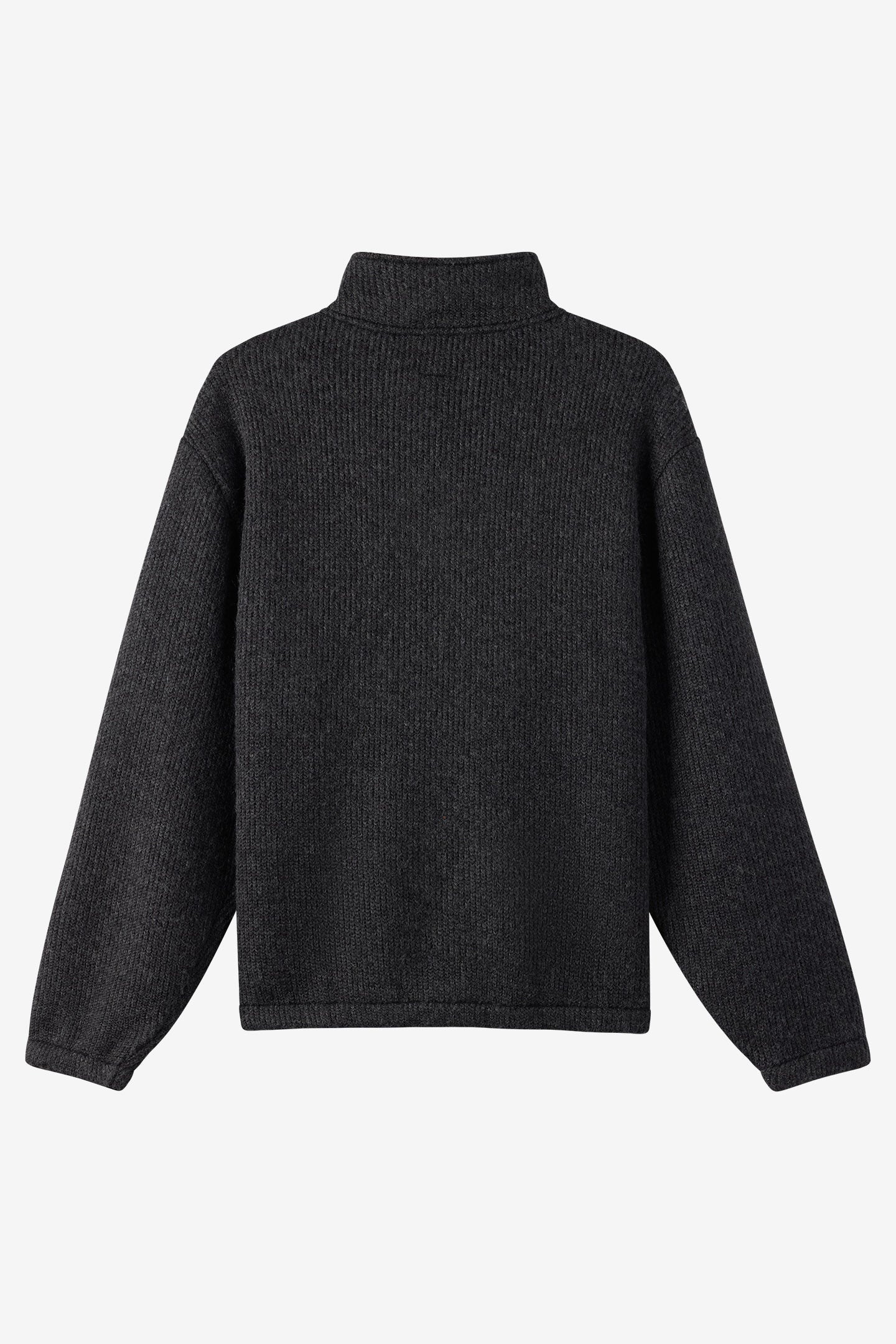 MOCK NECK ZIP FLEECE
