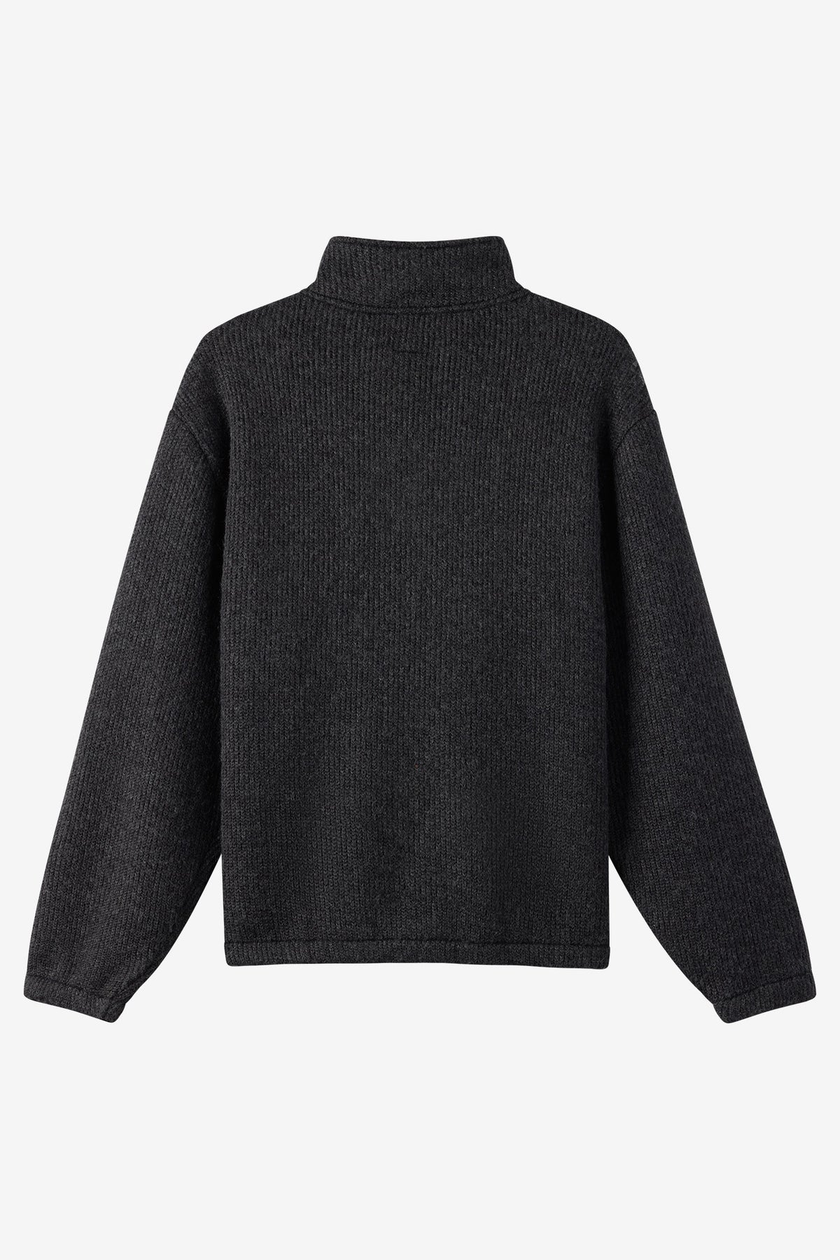 MOCK NECK ZIP FLEECE