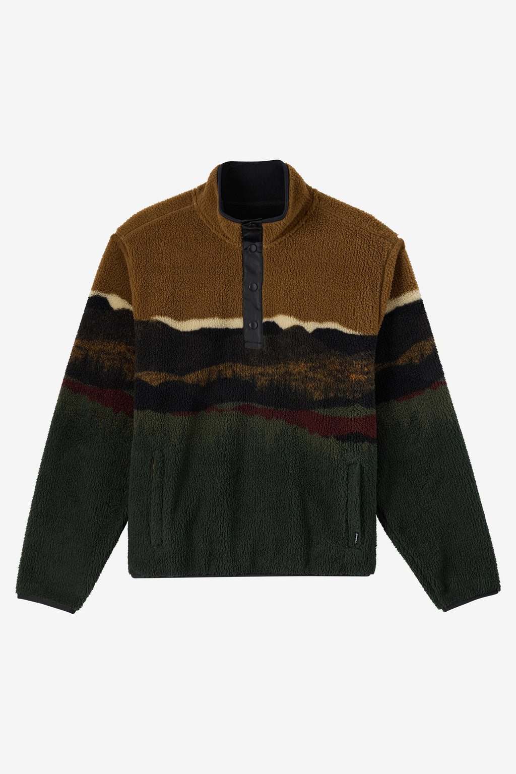 CRESTLINE HIGH PILE HALF SNAP SUPERFLEECE