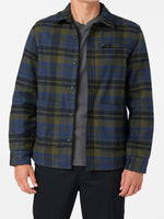 PLAID HIGH PILE LINED JACKET