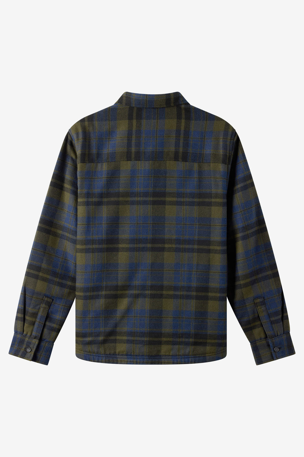 PLAID HIGH PILE LINED JACKET