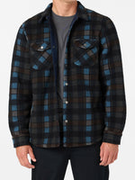 GLACIER PLAID HIGH PILE SUPERFLEECE