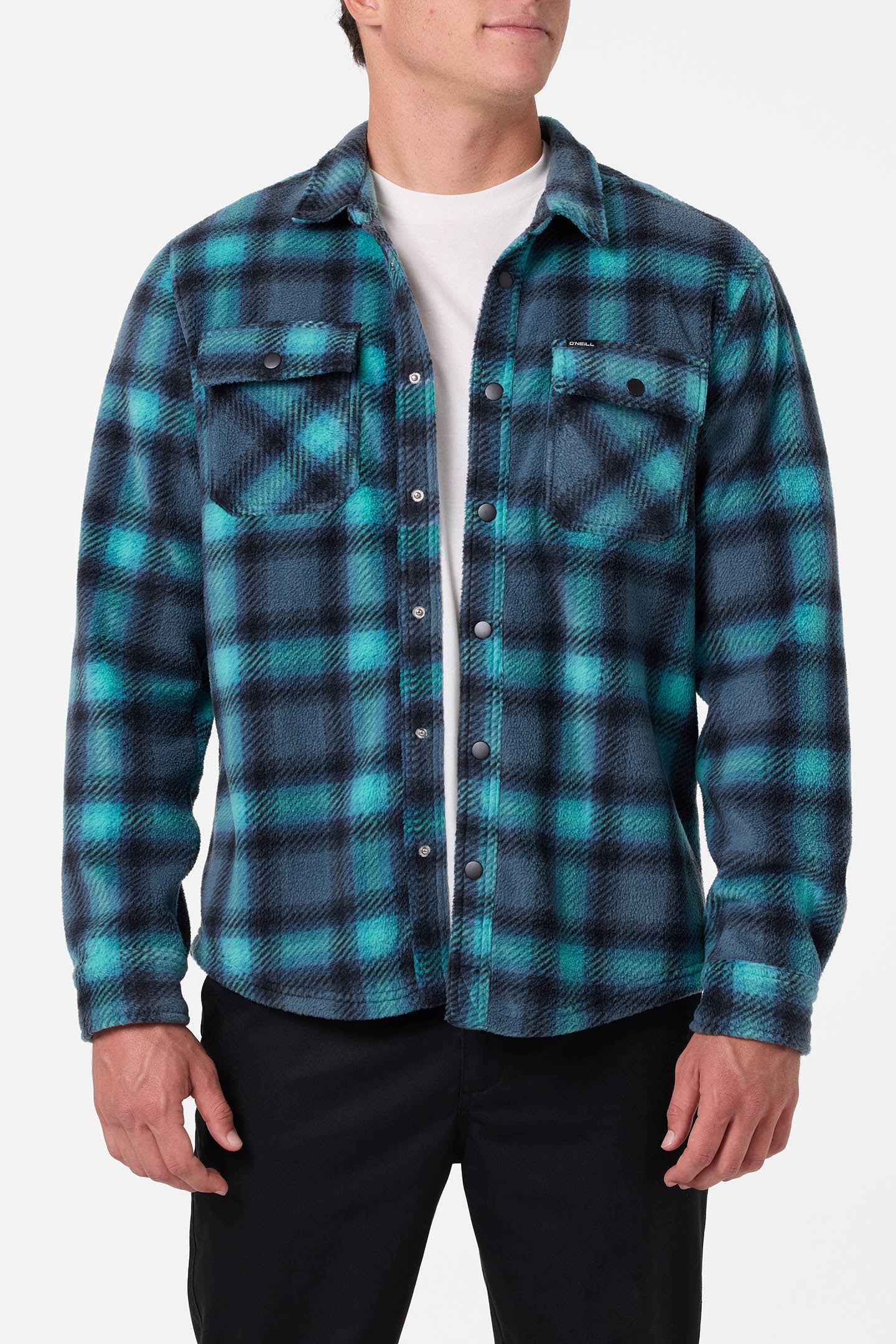 GLACIER PLAID SUPERFLEECE