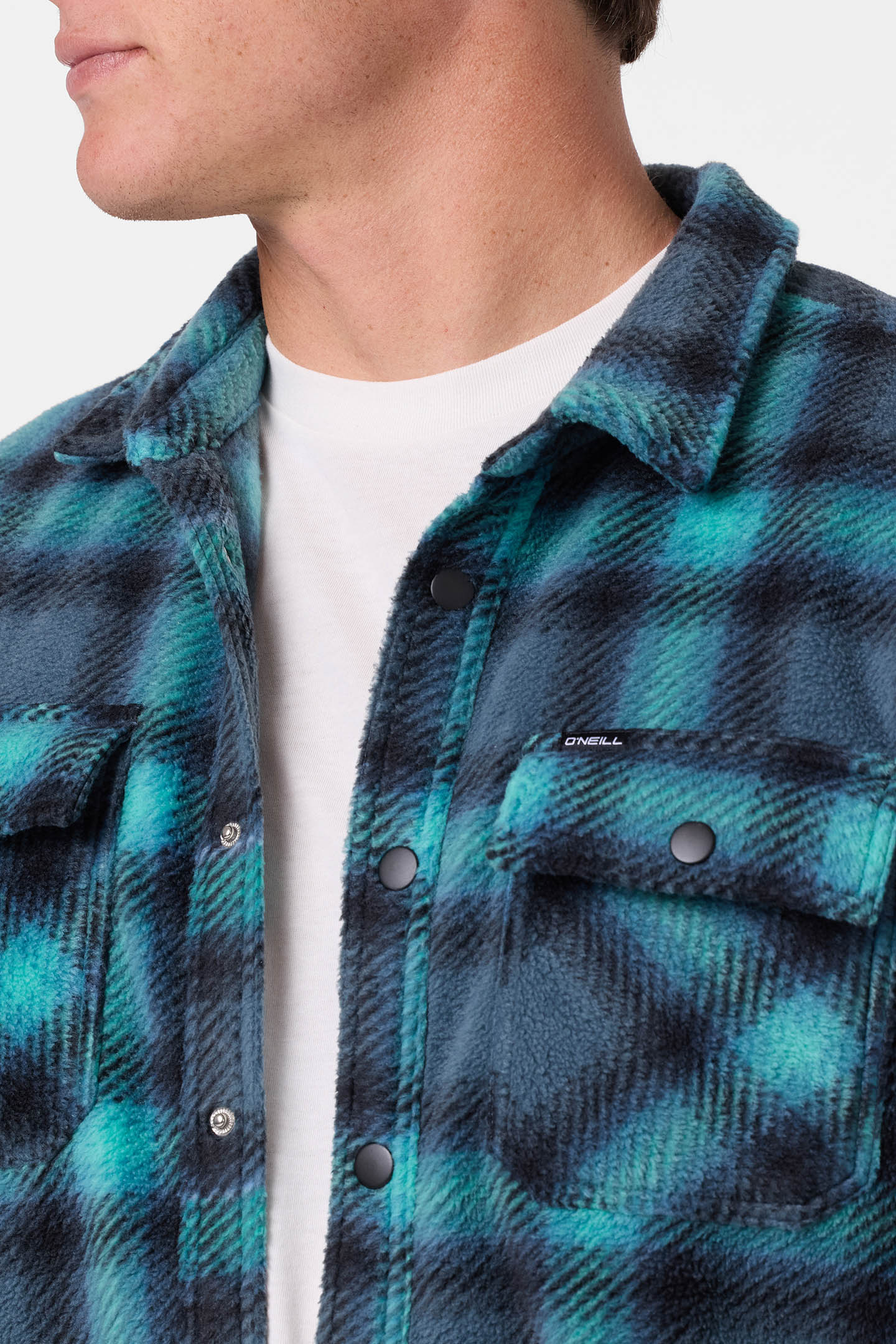 GLACIER PLAID SUPERFLEECE