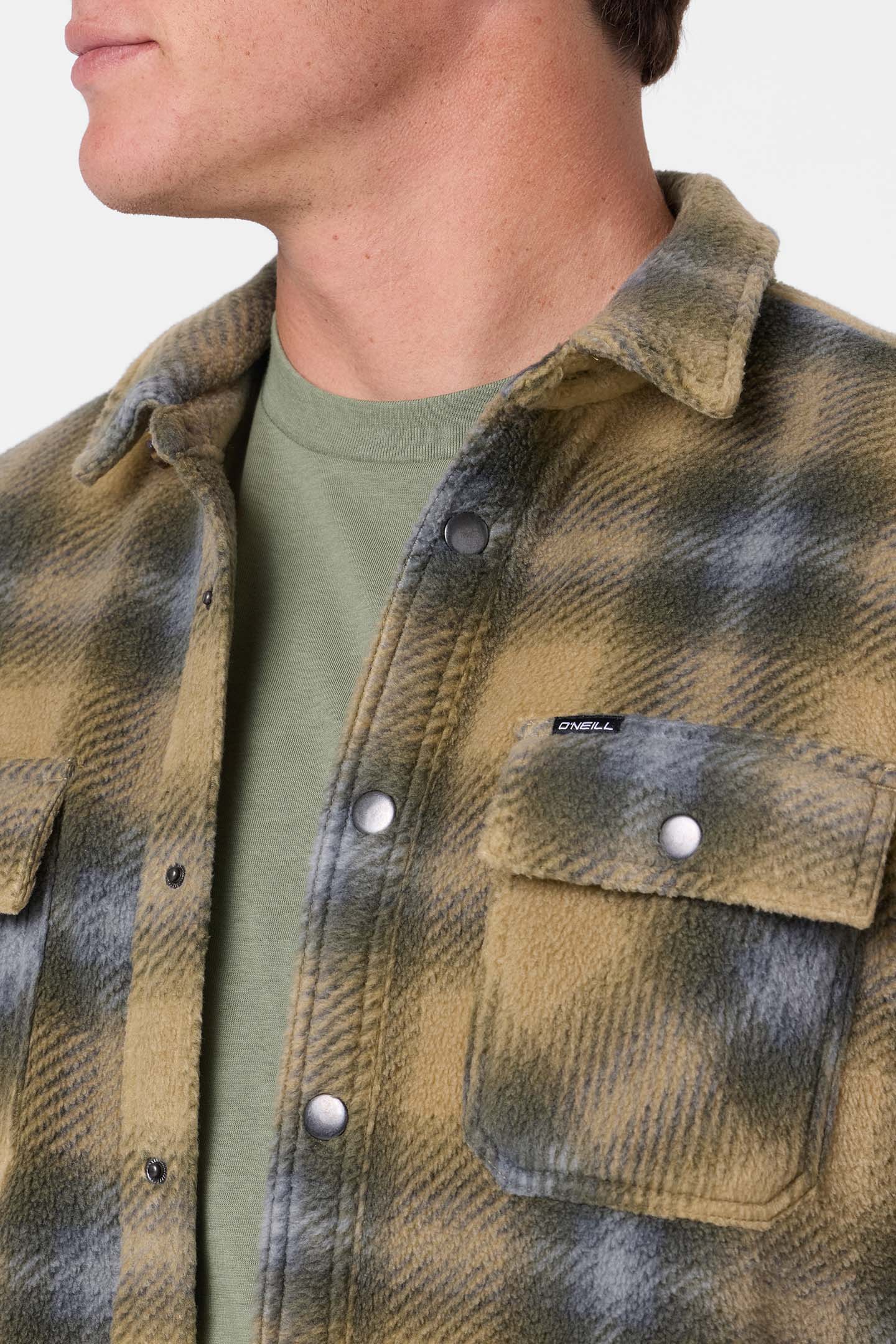 GLACIER PLAID SUPERFLEECE