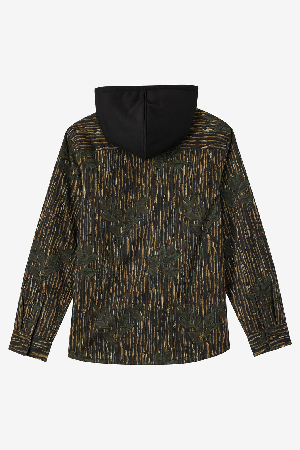 HOODED LINED FLANNEL