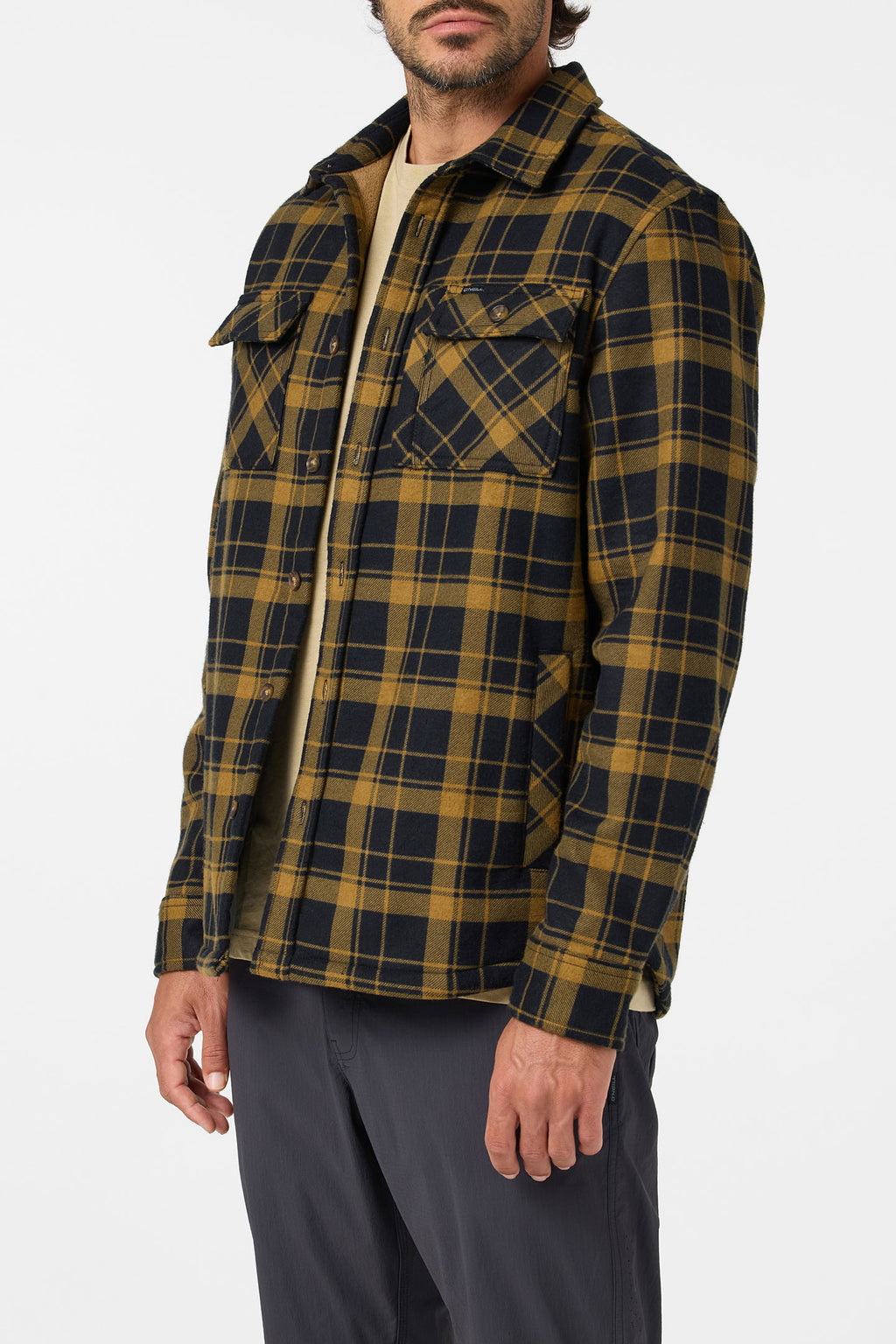 TRVLR MICRO HIGH PILE LINED FLANNEL