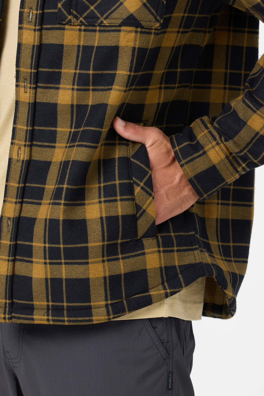 TRVLR MICRO HIGH PILE LINED FLANNEL