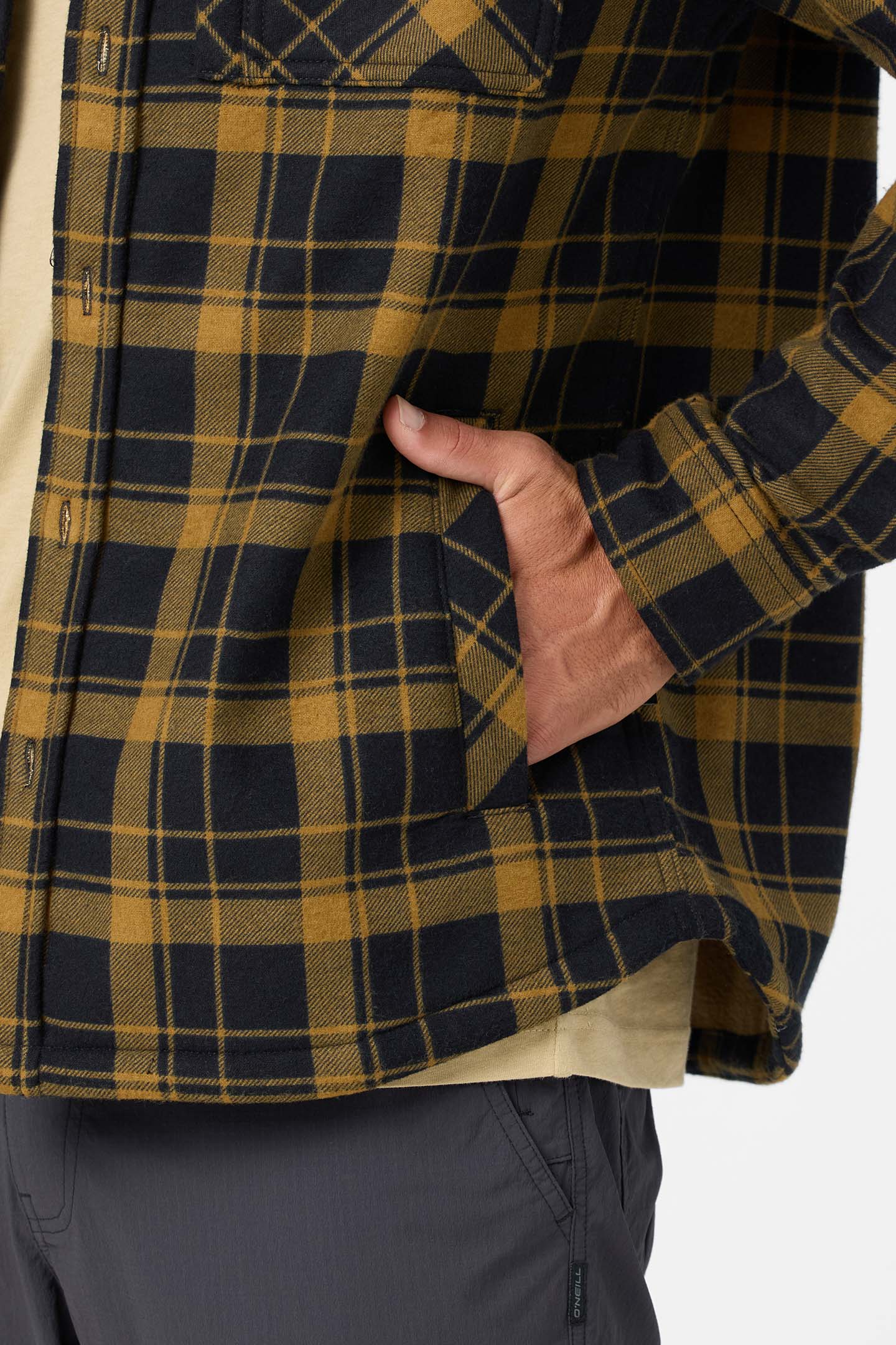 TRVLR MICRO HIGH PILE LINED FLANNEL