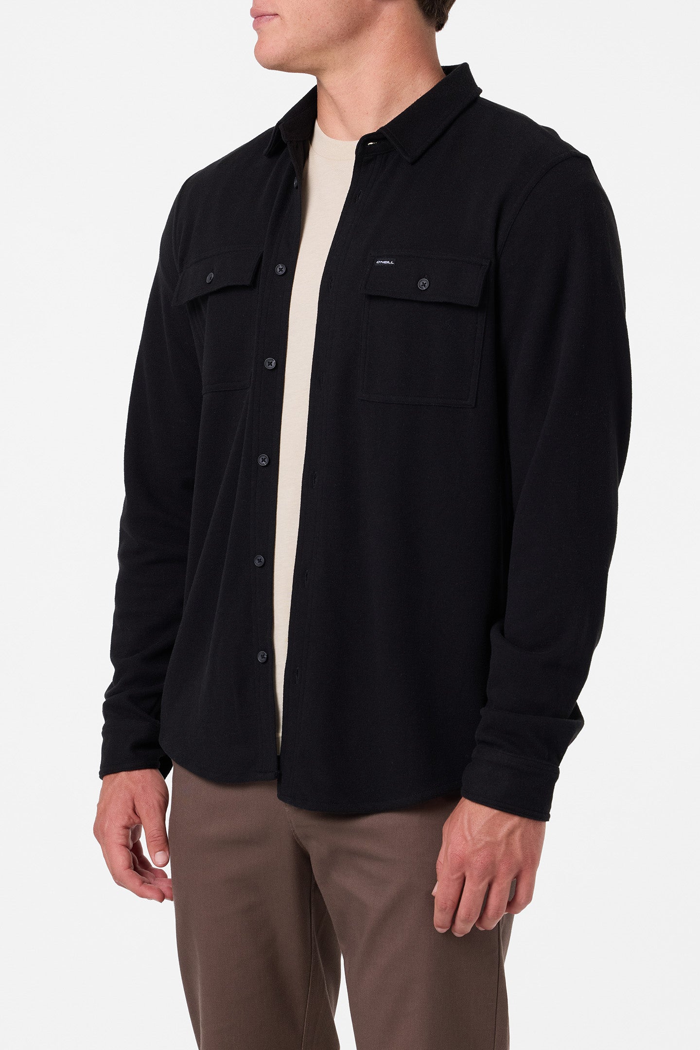 SUTTON SOLID LS SHIRT