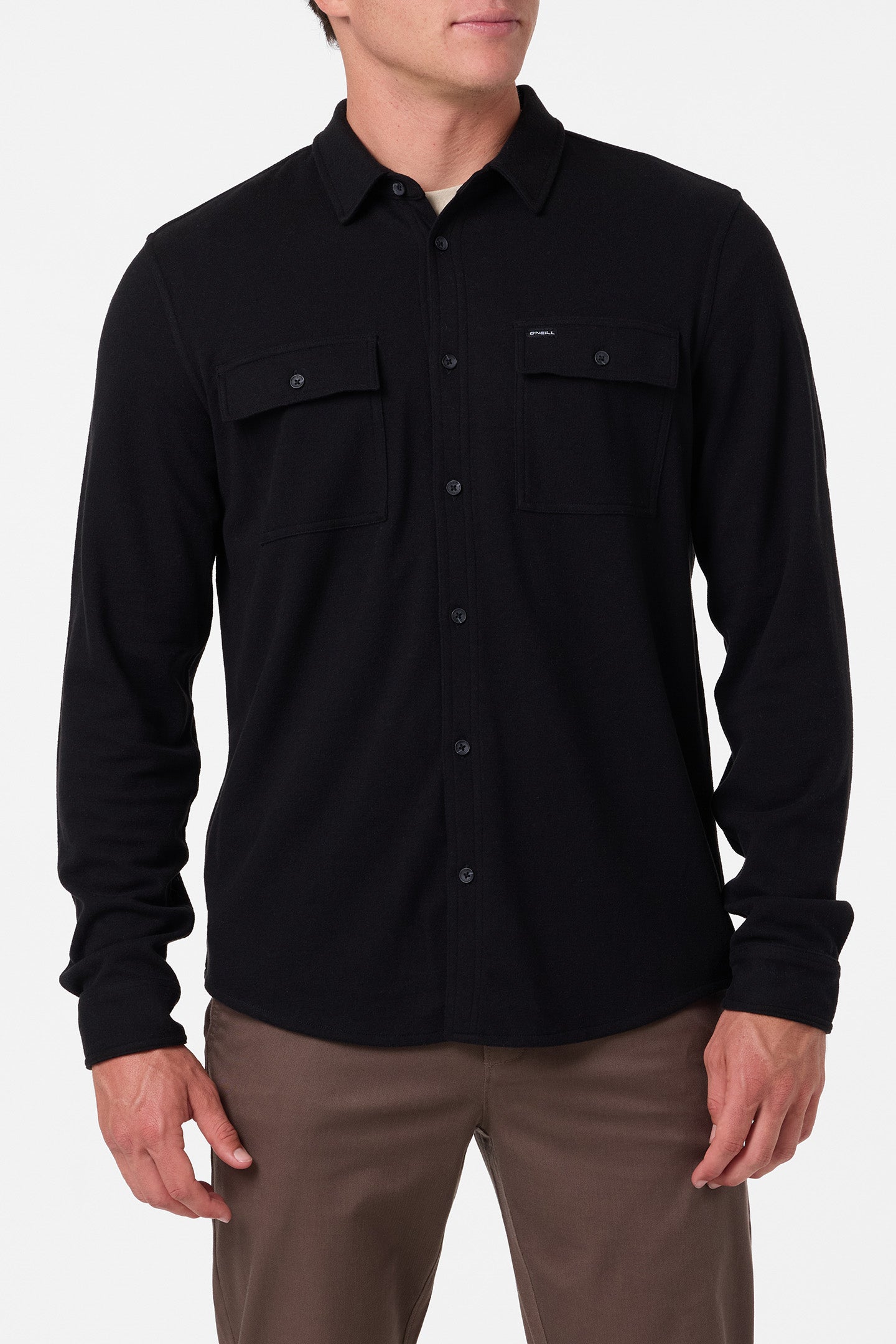 SUTTON SOLID LS SHIRT