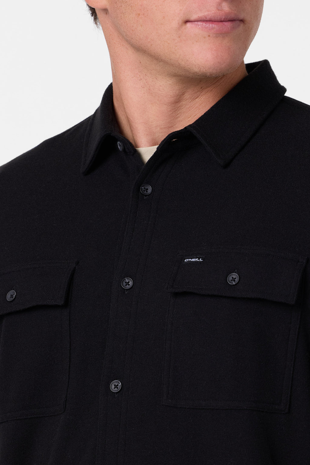 SUTTON SOLID LS SHIRT