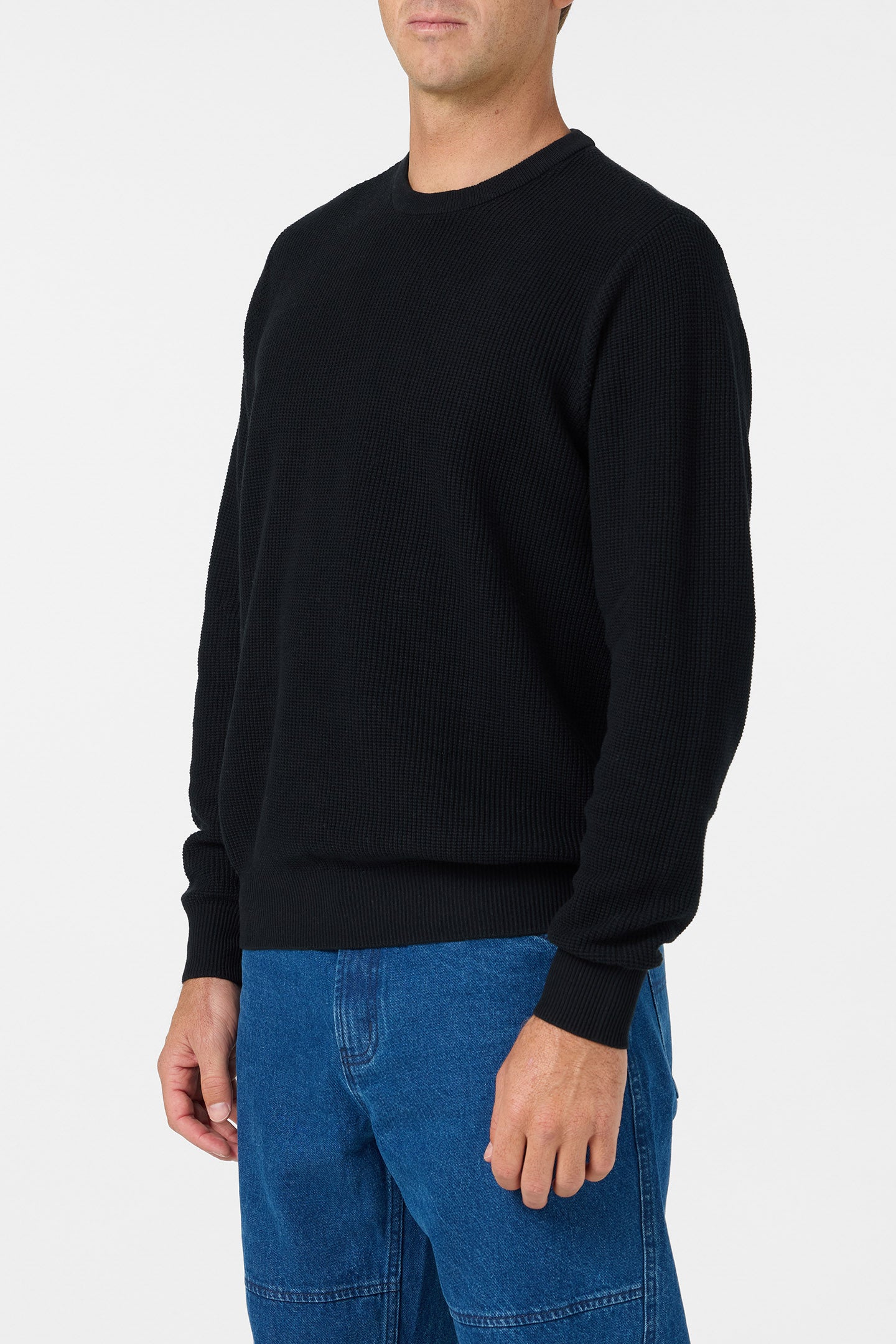 OG ROSCOE WAFFLE SWEATER