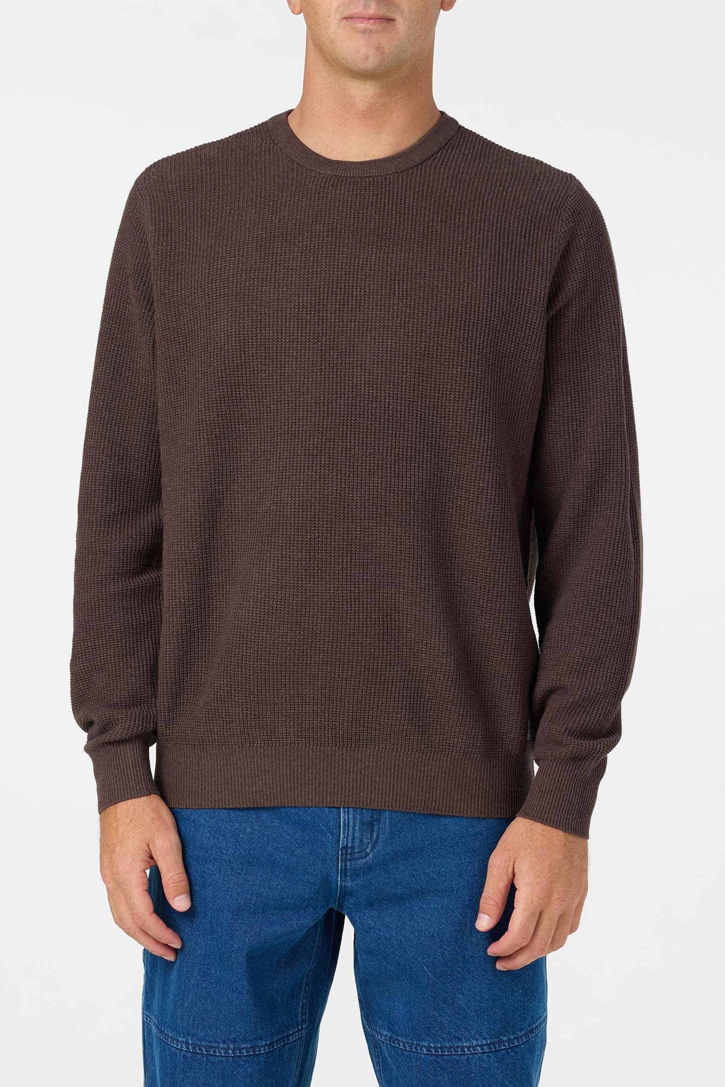 OG ROSCOE WAFFLE SWEATER