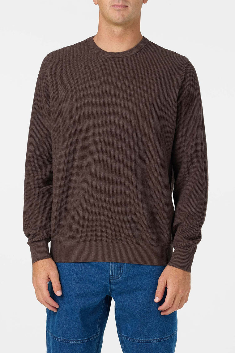 OG ROSCOE WAFFLE SWEATER